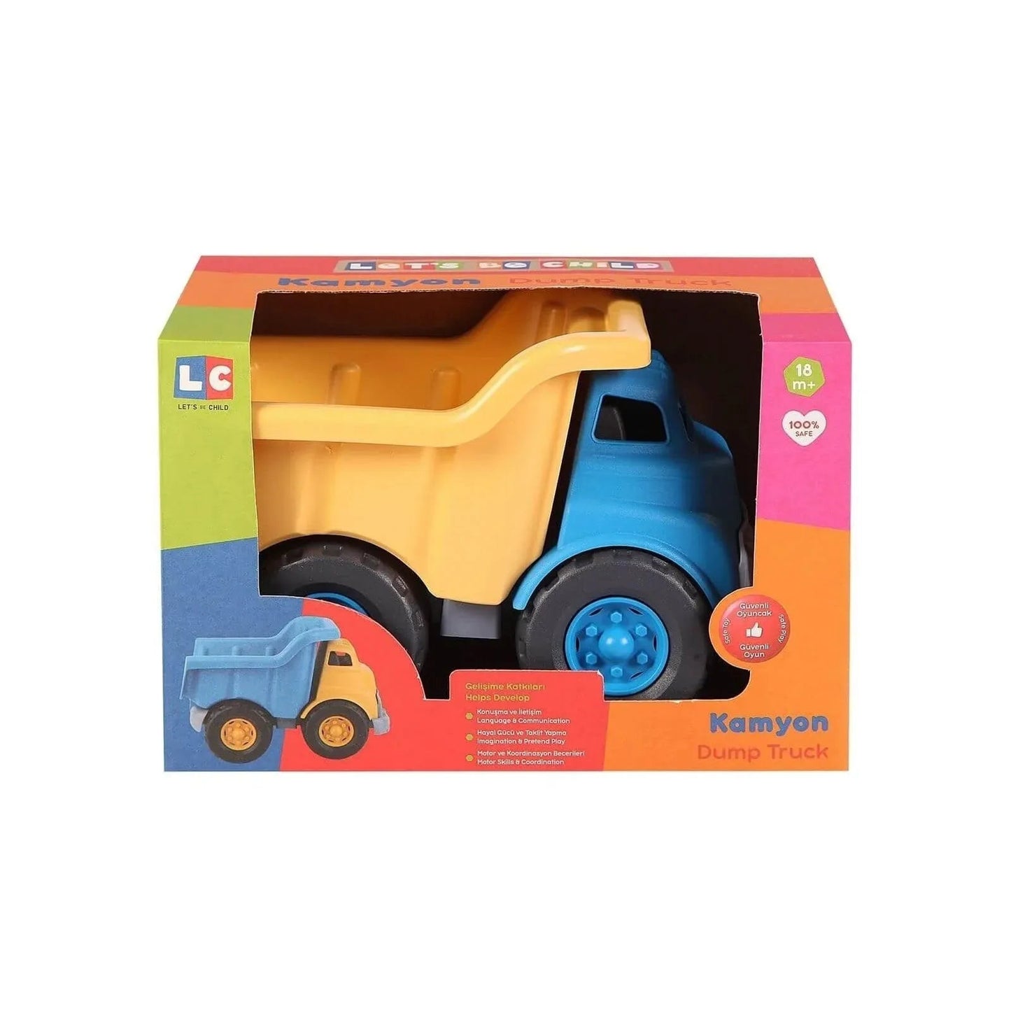 Let's Be Child Big Truck Assorted - mezetto ebebek ebebek