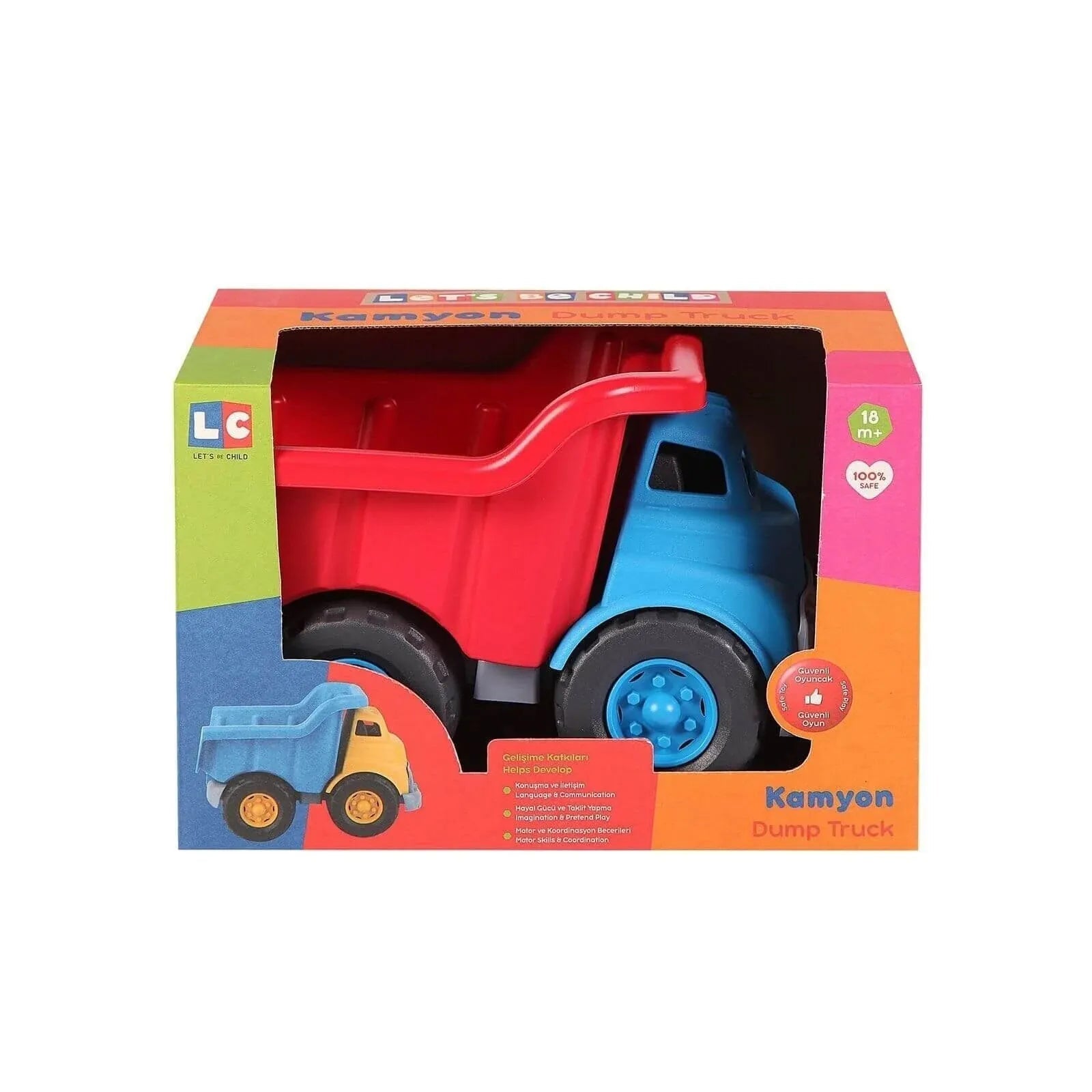 Let's Be Child Big Truck Assorted - mezetto ebebek ebebek
