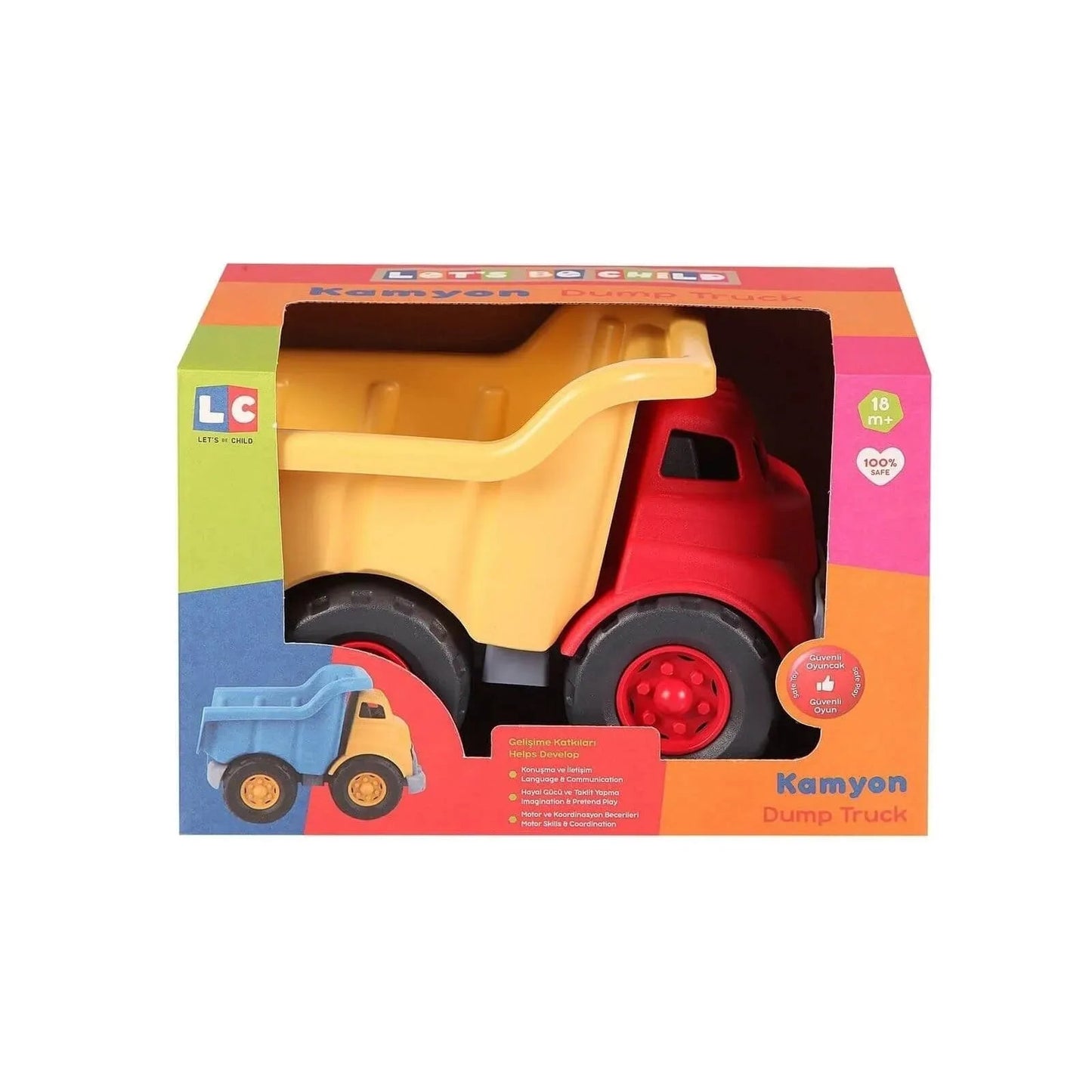 Let's Be Child Big Truck Assorted - mezetto ebebek ebebek