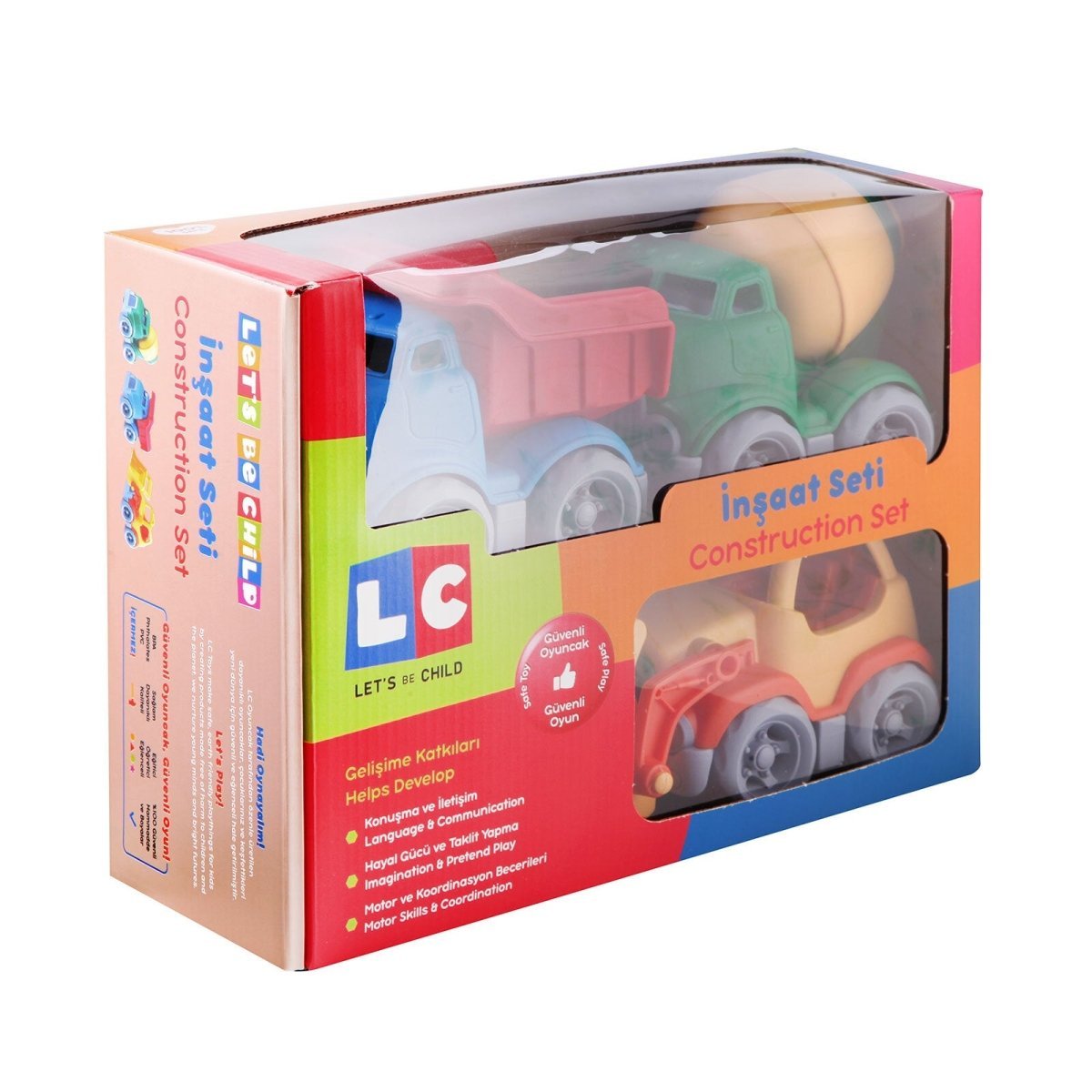 Let's Be Child Construction Set Assorted - mezetto ebebek ebebek