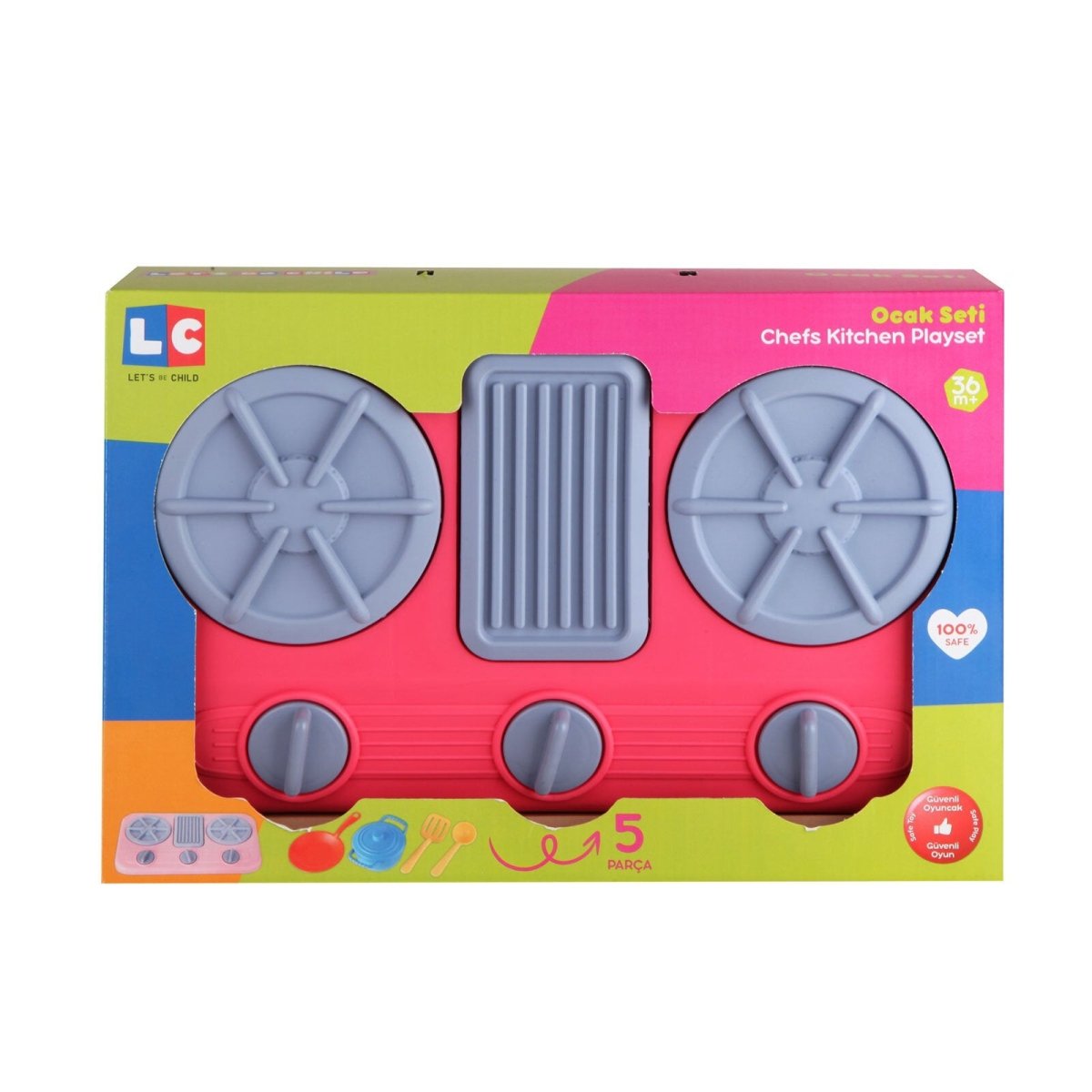 Let's Be Child Cooker Set Assorted - mezetto ebebek ebebek