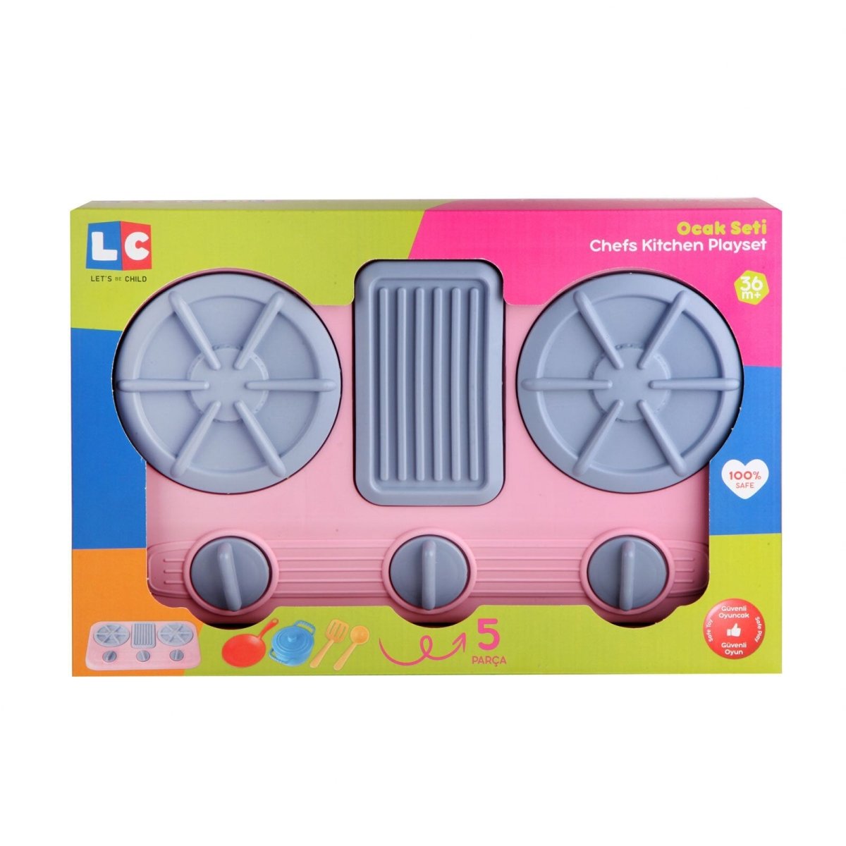 Let's Be Child Cooker Set Assorted - mezetto ebebek ebebek
