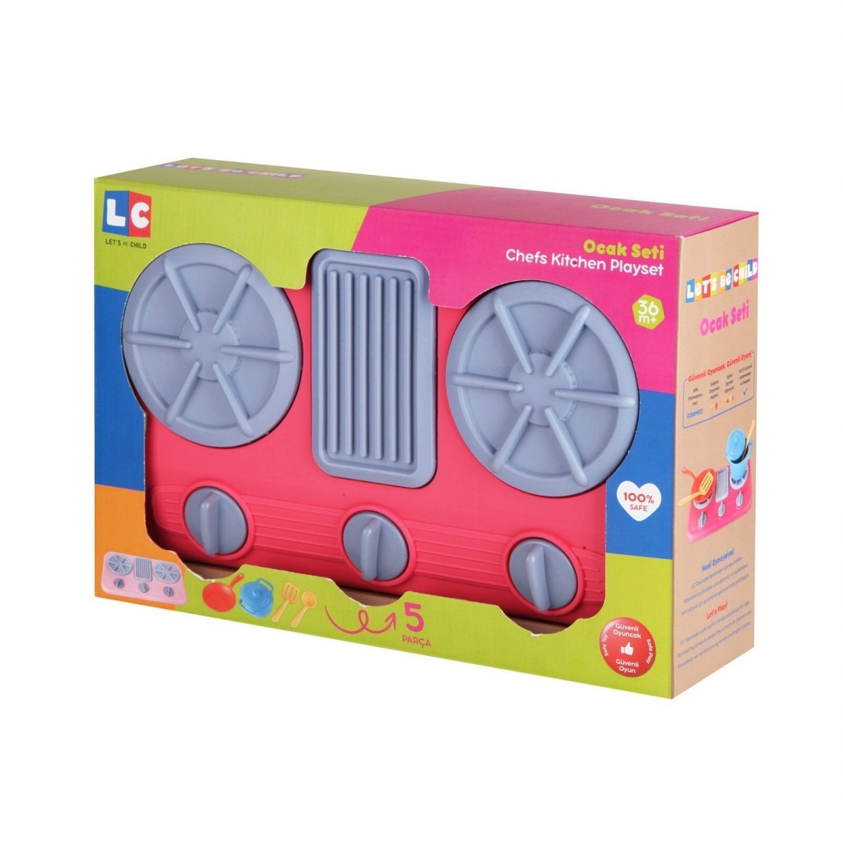 Let's Be Child Cooker Set Assorted - mezetto ebebek ebebek