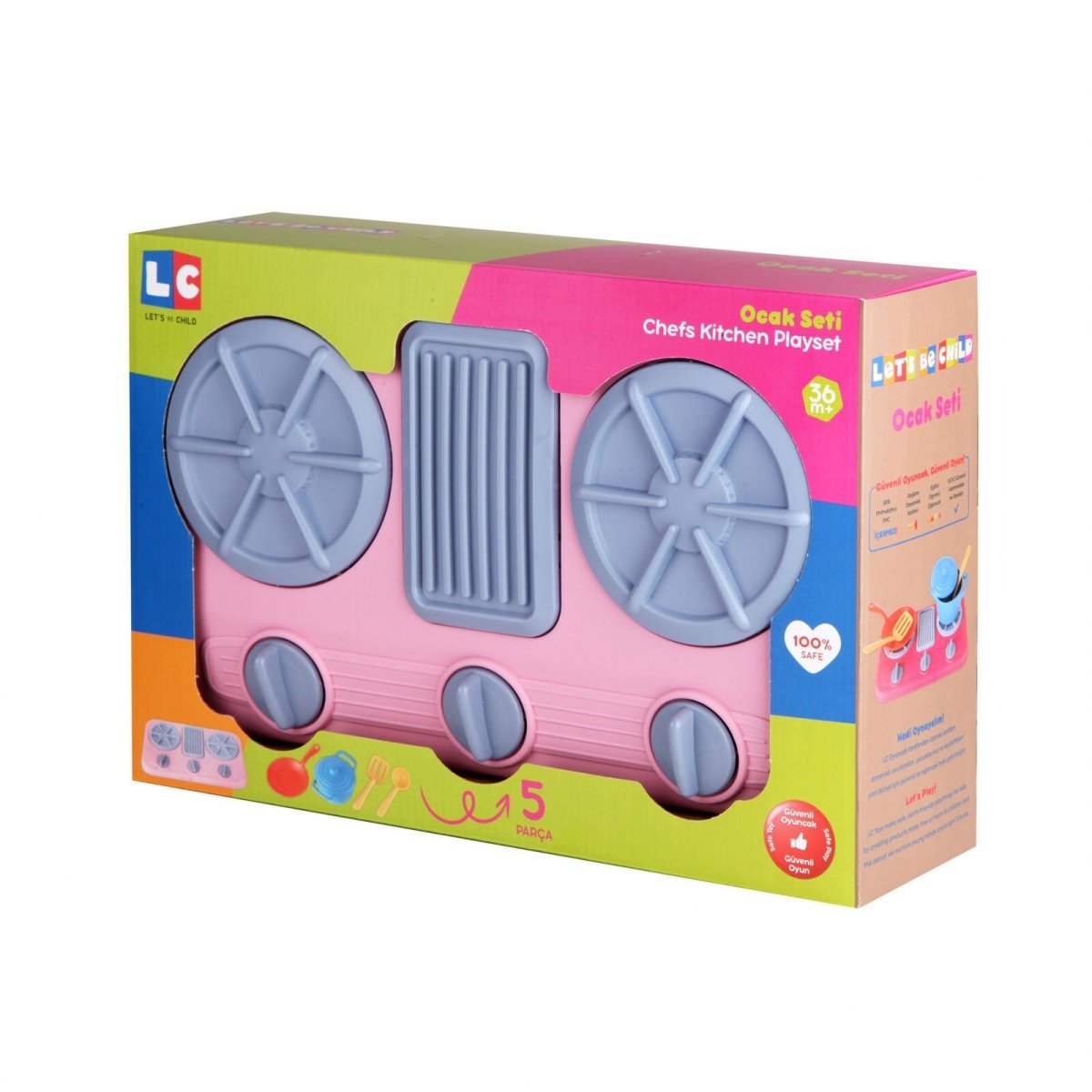 Let's Be Child Cooker Set Assorted - mezetto ebebek ebebek