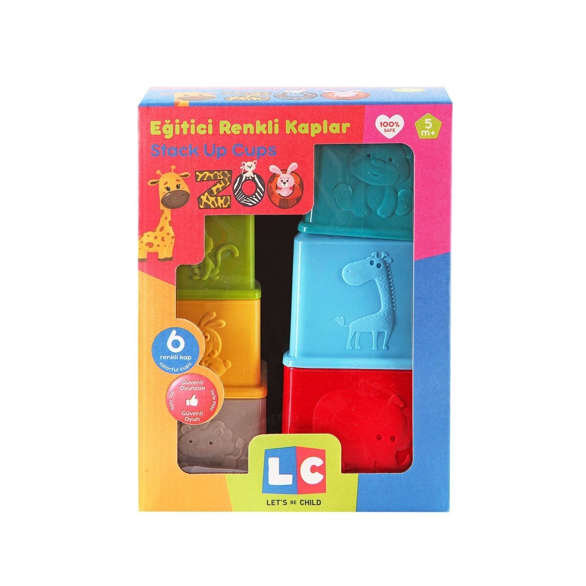 Let's Be Child Educational Cups - mezetto ebebek ebebek
