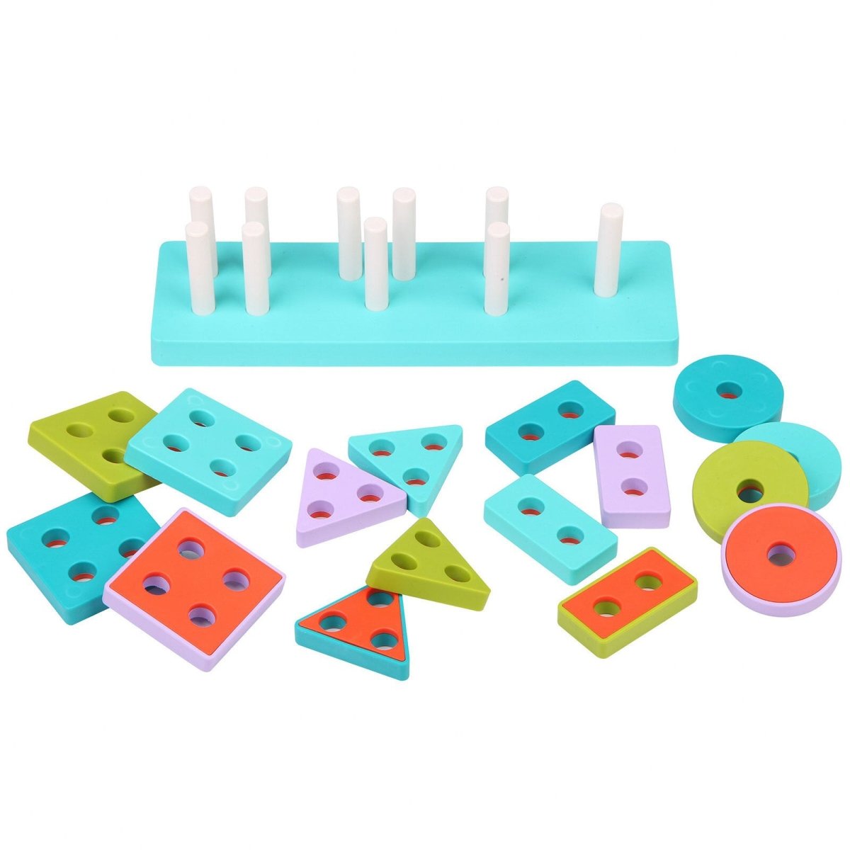 Let's Be Child Educational Geometric Shapes - mezetto ebebek ebebek
