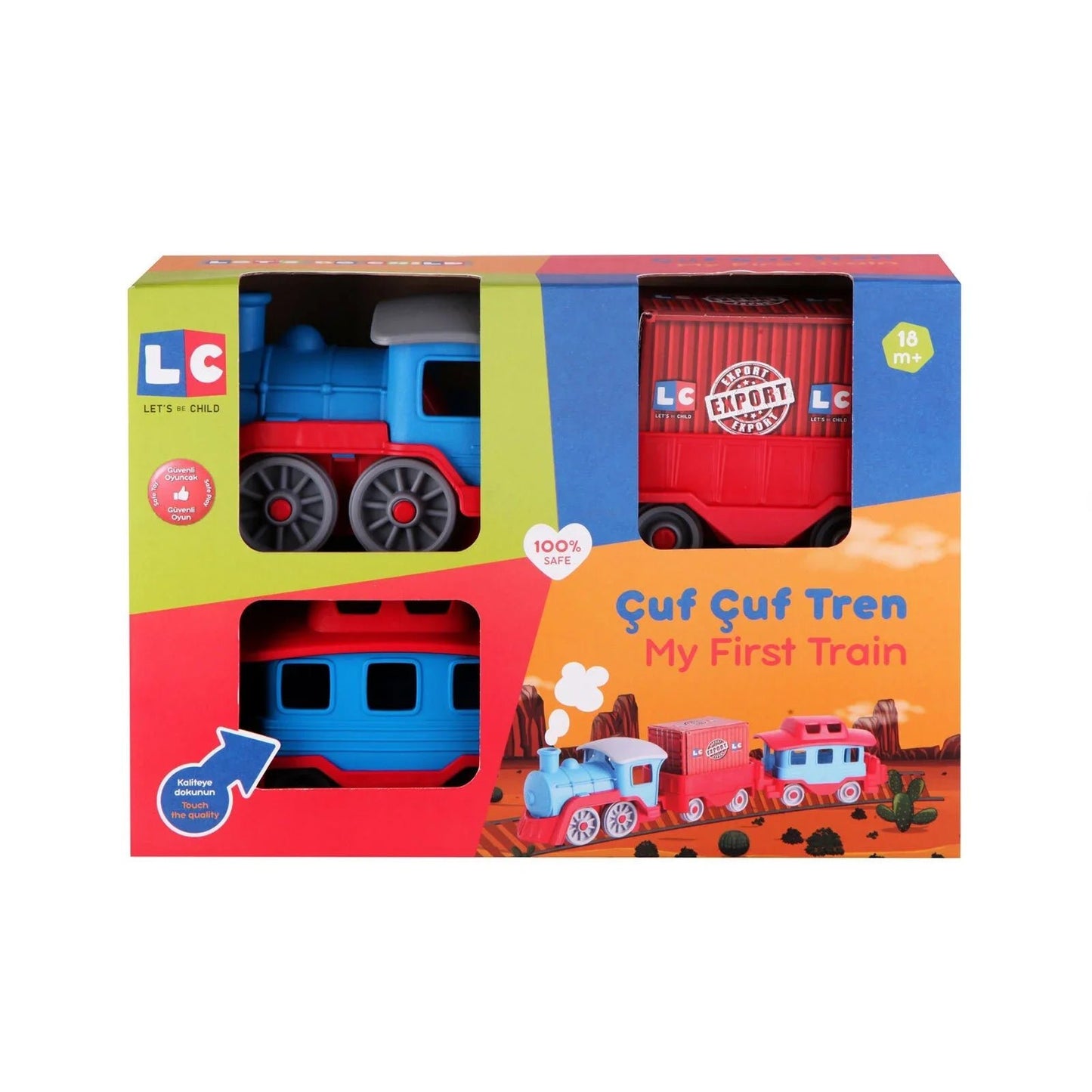 Let's Be Child Export Baby Train - mezetto ebebek ebebek