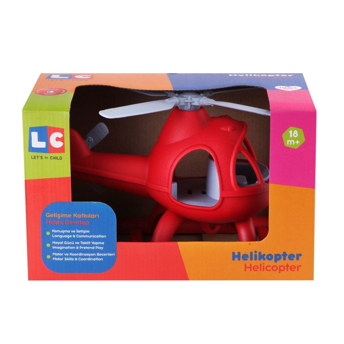 Let's Be Child Helicopter Assorted - mezetto ebebek ebebek