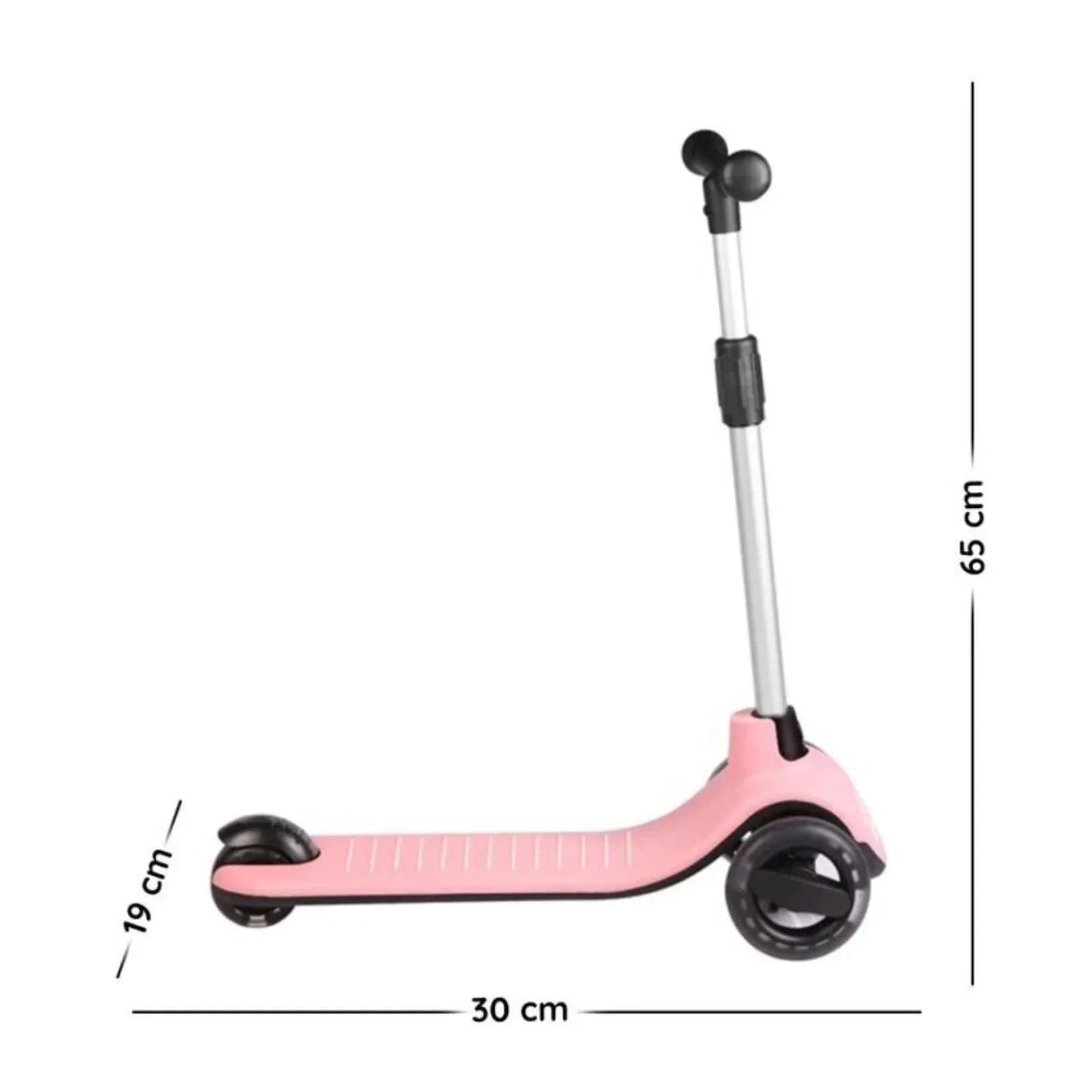 Let's Be Child Let's Ride 3 Wheels Scooter - Pink - mezetto ebebek ebebek