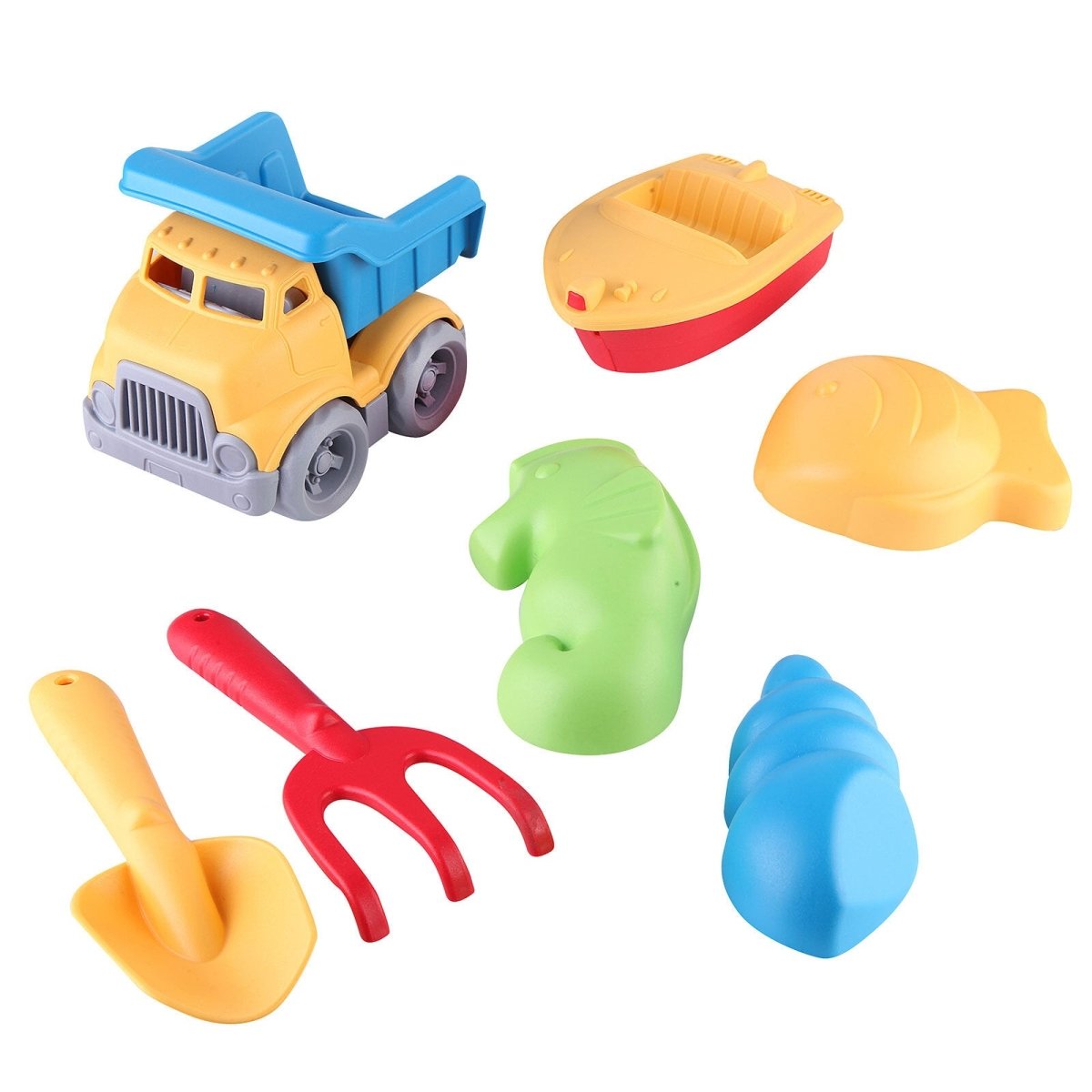 Let's Be Child Net Truck & Beach Set Assorted 7 pcs - mezetto ebebek ebebek