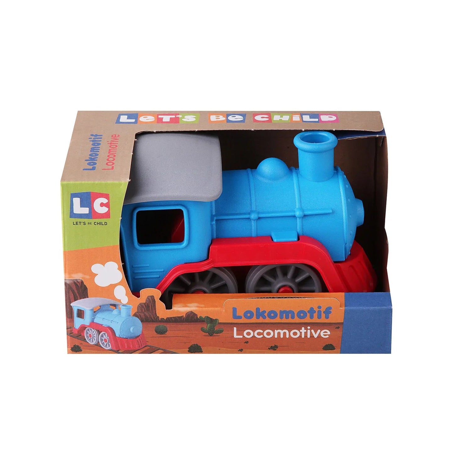 Let's Be Child Train Locomotive Assorted - mezetto ebebek ebebek