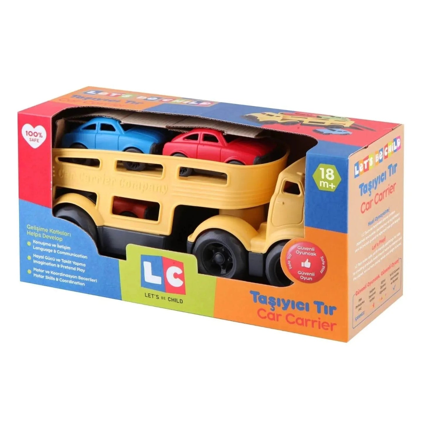 Let's Be Child Transporter Truck Assorted - mezetto ebebek ebebek