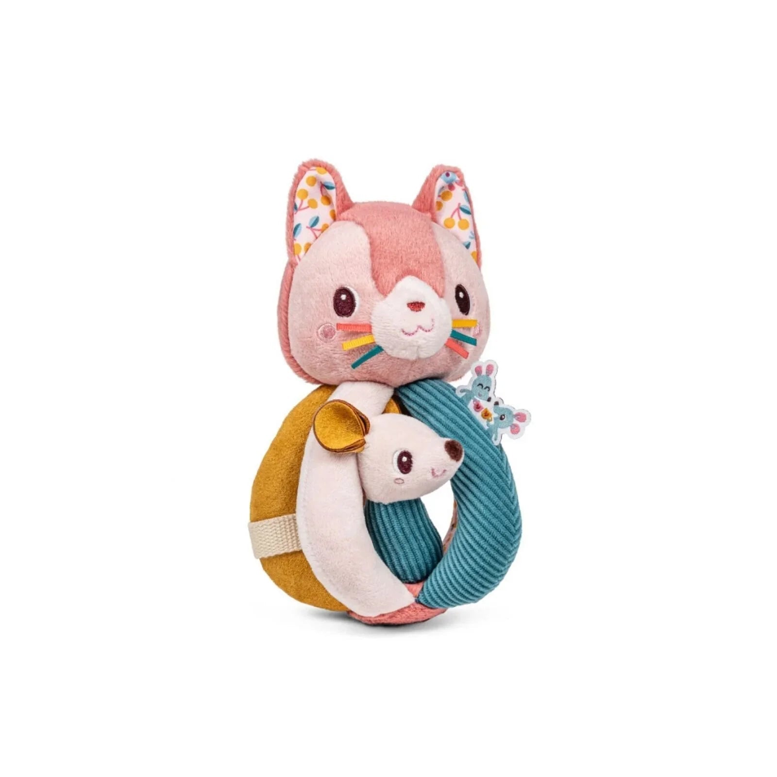 Lilliputiens Jeanne Rattle with Handles - mezetto ebebek ebebek