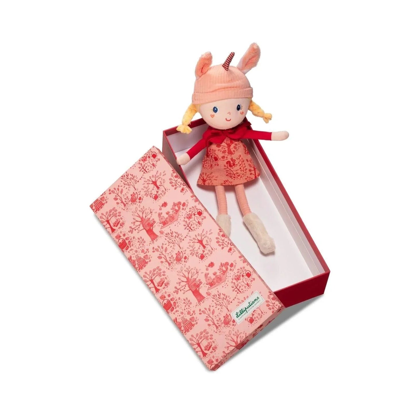 Lilliputiens Lena the Cuddly Doll - mezetto ebebek ebebek