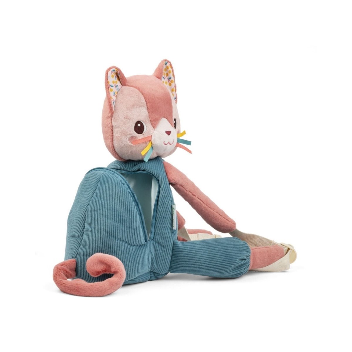 Lilliputiens Plush Backpack - Cat Jeanne - mezetto ebebek ebebek
