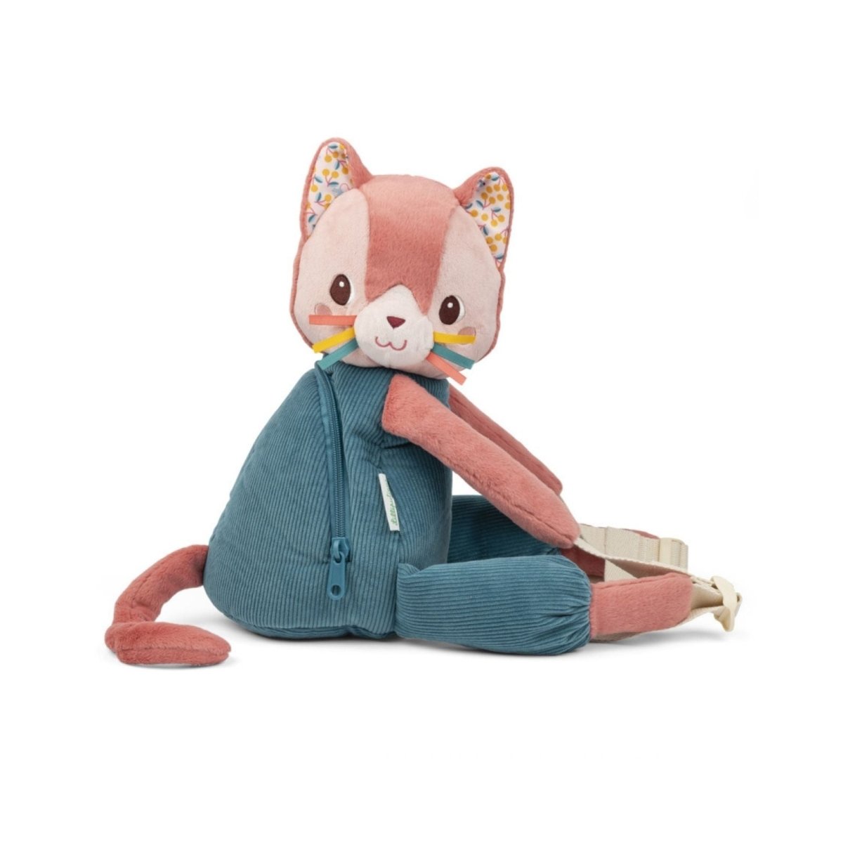 Lilliputiens Plush Backpack - Cat Jeanne - mezetto ebebek ebebek