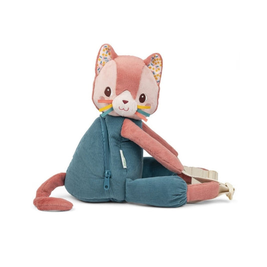 Lilliputiens Plush Backpack - Cat Jeanne - mezetto ebebek ebebek