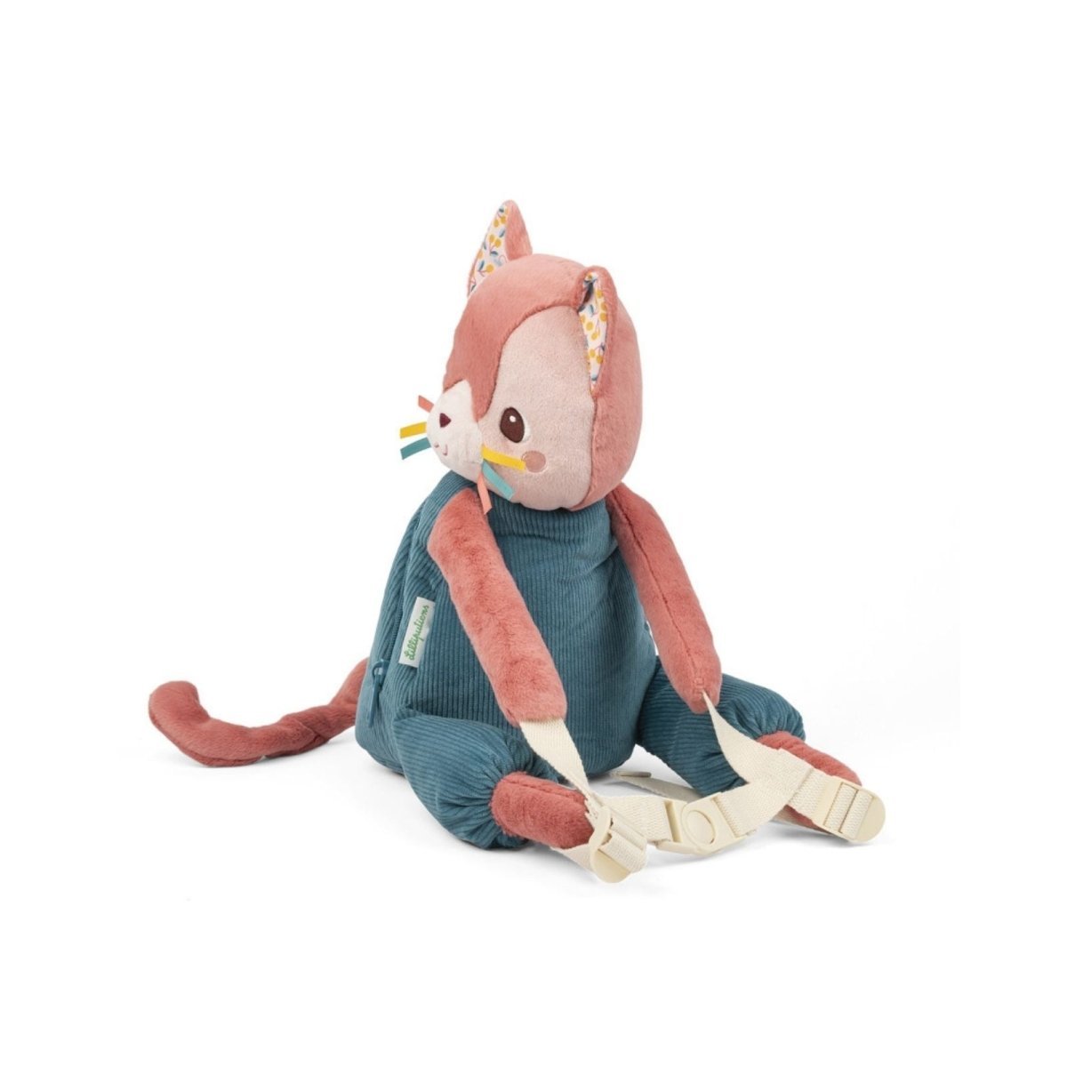 Lilliputiens Plush Backpack - Cat Jeanne - mezetto ebebek ebebek