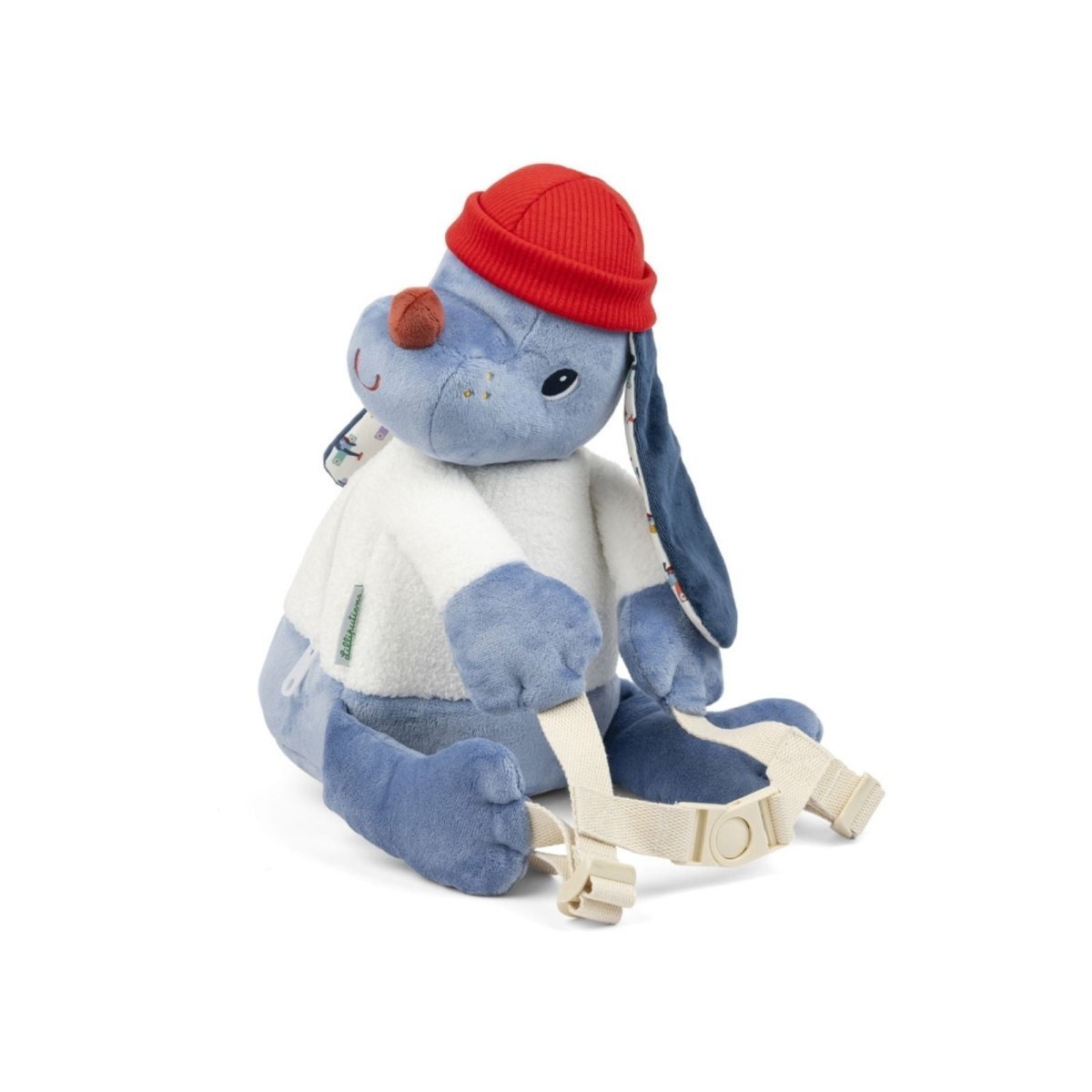 Lilliputiens Plush Backpack - Dog Jules - mezetto ebebek ebebek