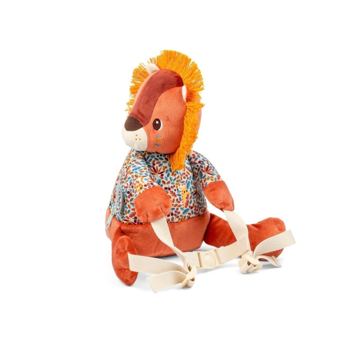 Lilliputiens Plush Backpack - Lion Jack - mezetto ebebek ebebek