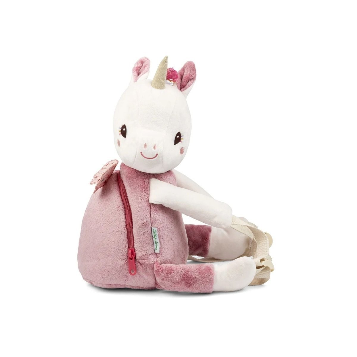 Lilliputiens Plush Backpack - Unicorn Lena - mezetto ebebek ebebek