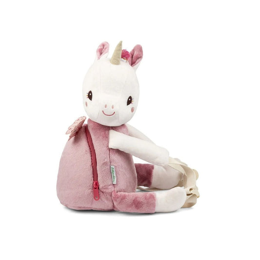 Lilliputiens Plush Backpack - Unicorn Lena - mezetto ebebek ebebek