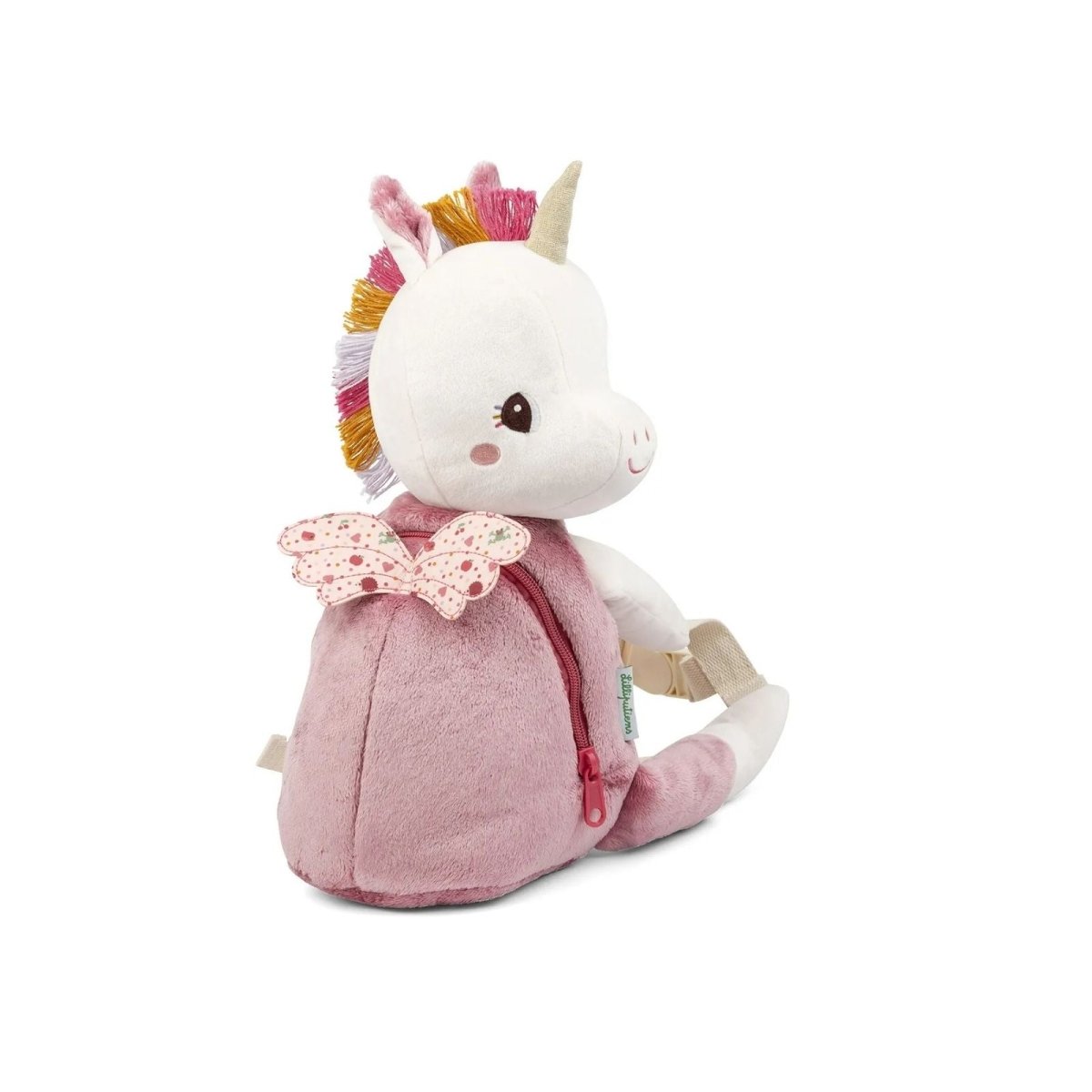 Lilliputiens Plush Backpack - Unicorn Lena - mezetto ebebek ebebek