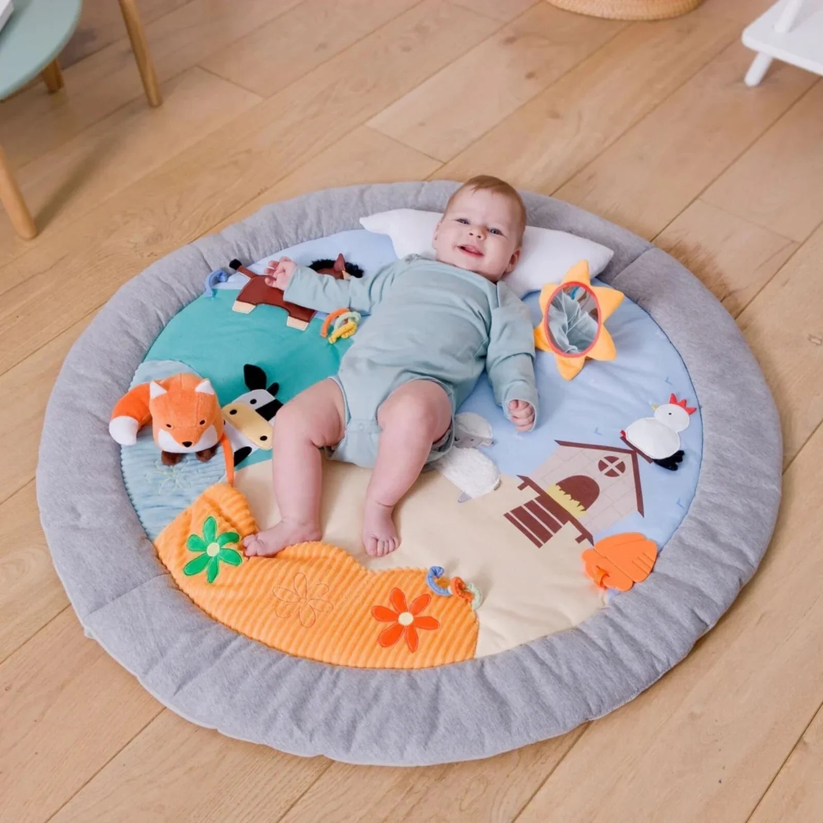Little Big Friends Activity Playmat - Farm - mezetto ebebek ebebek