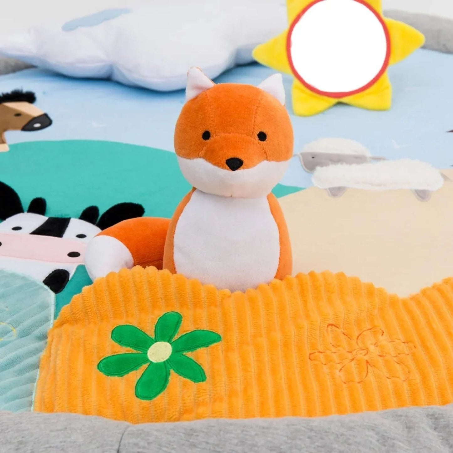 Little Big Friends Activity Playmat - Farm - mezetto ebebek ebebek