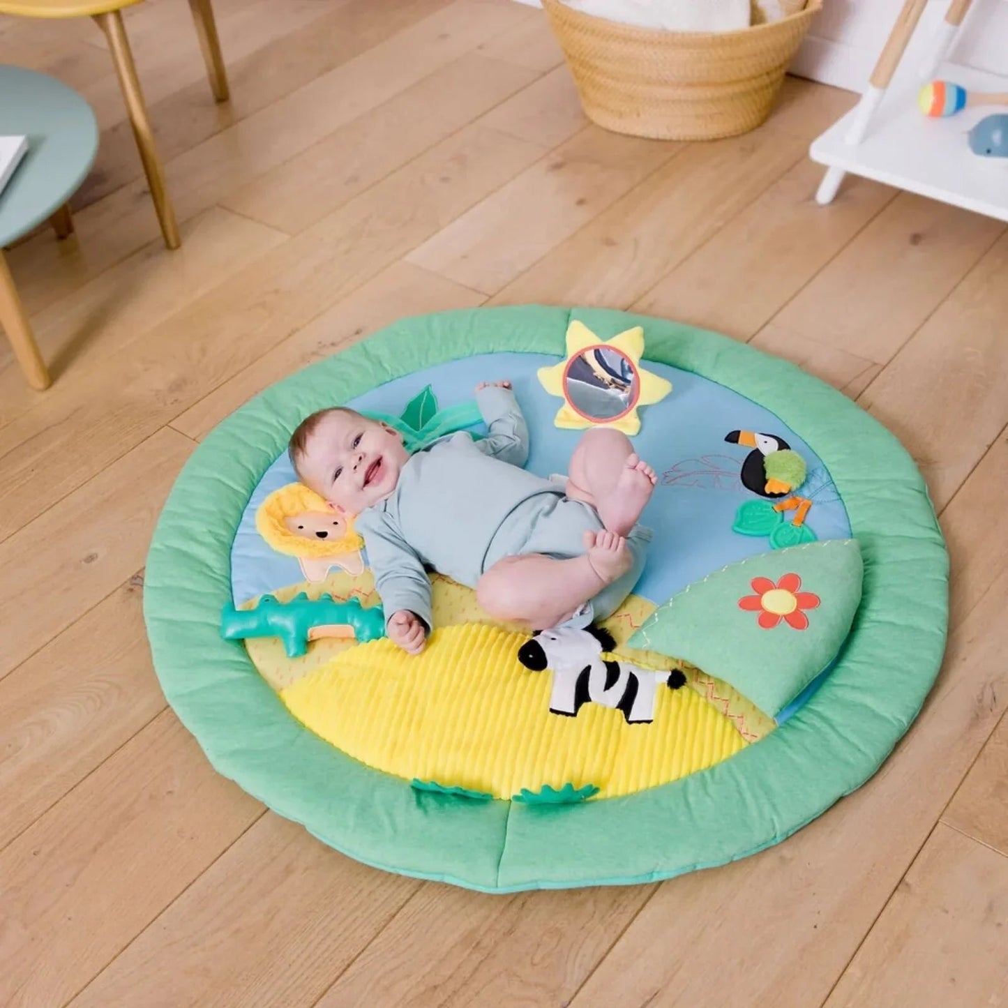 Little Big Friends Activity Playmat - Jungle - mezetto ebebek ebebek