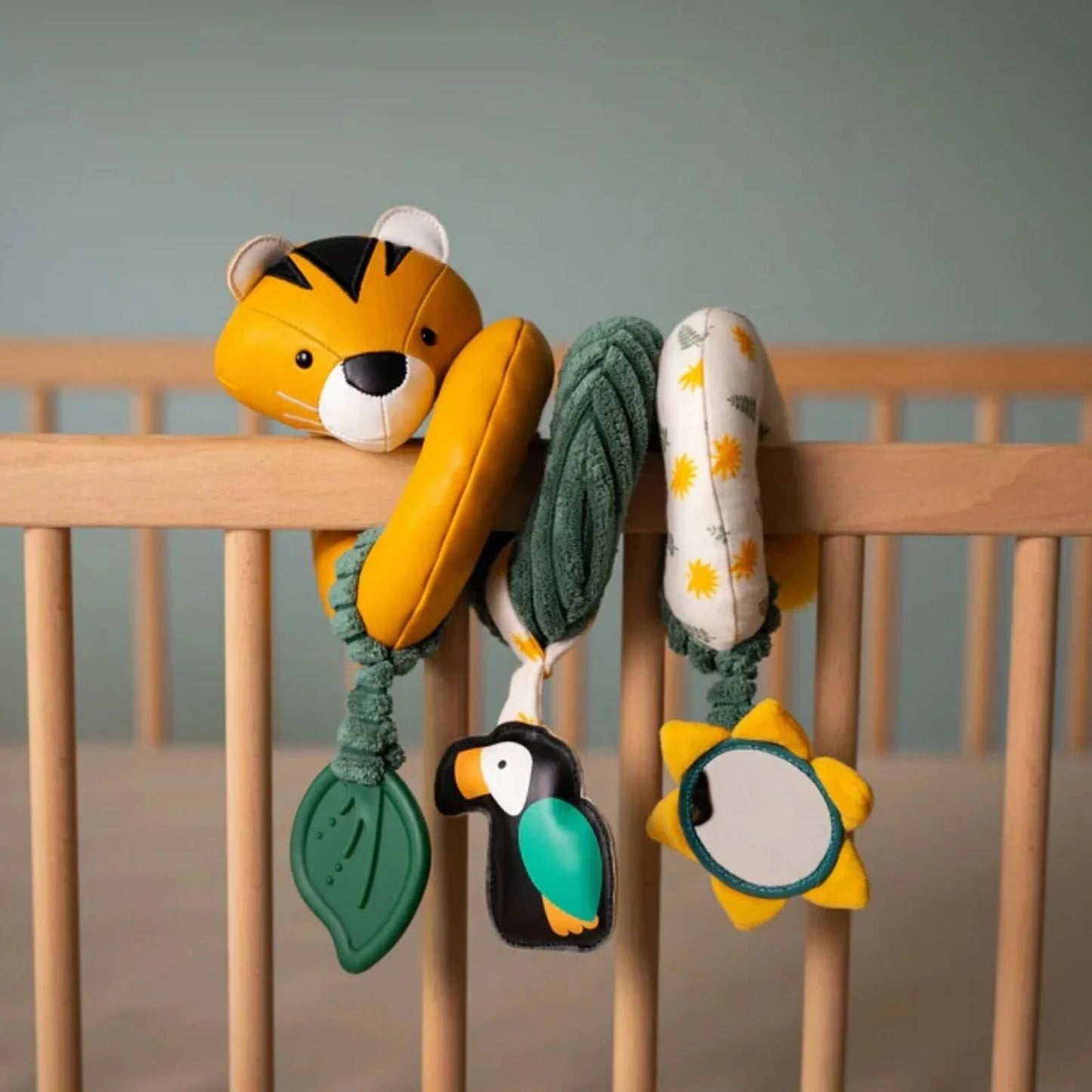 Little Big Friends Activity Spiral - Jungle - mezetto ebebek ebebek