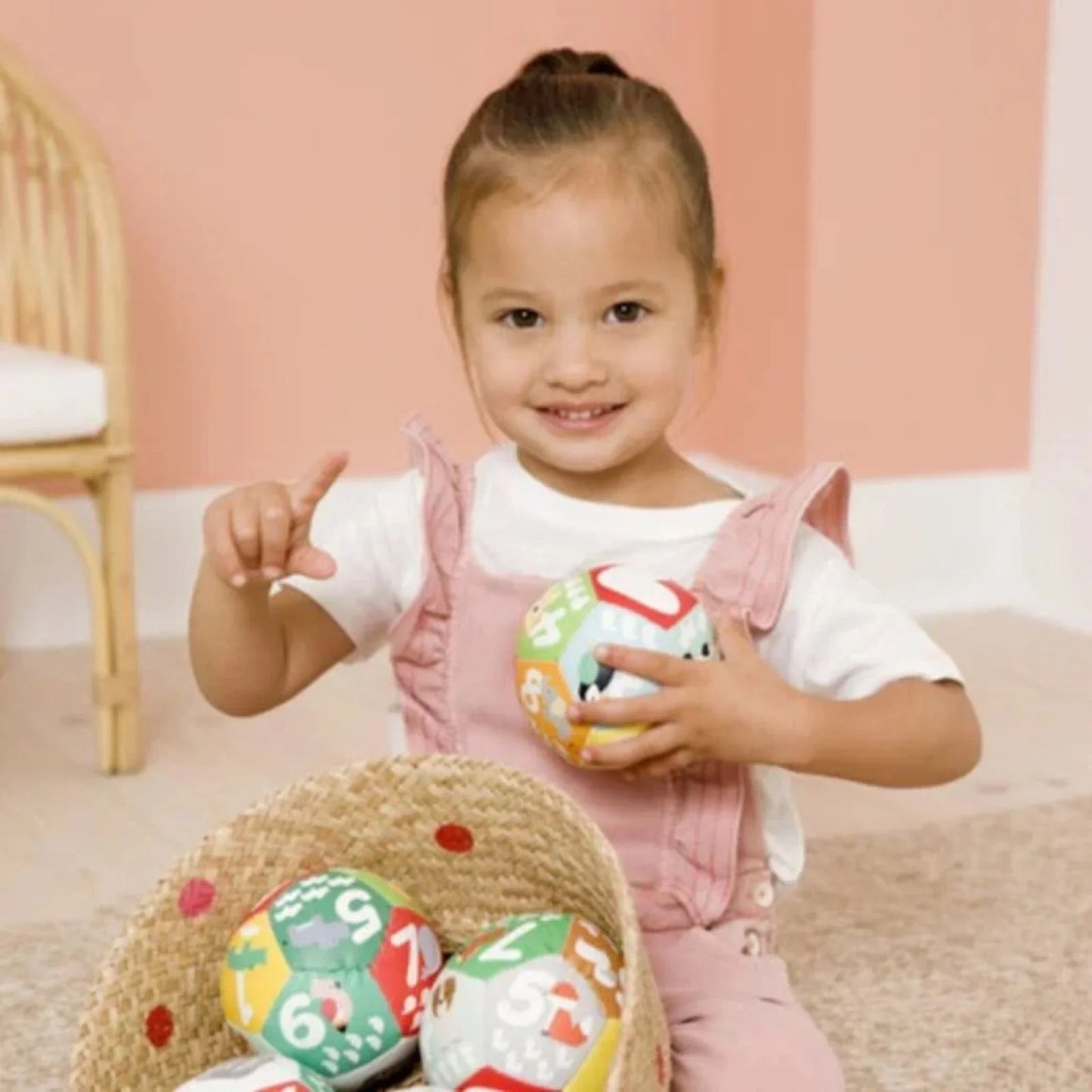 Little Big Friends Discovery Ball - Farm - mezetto ebebek ebebek