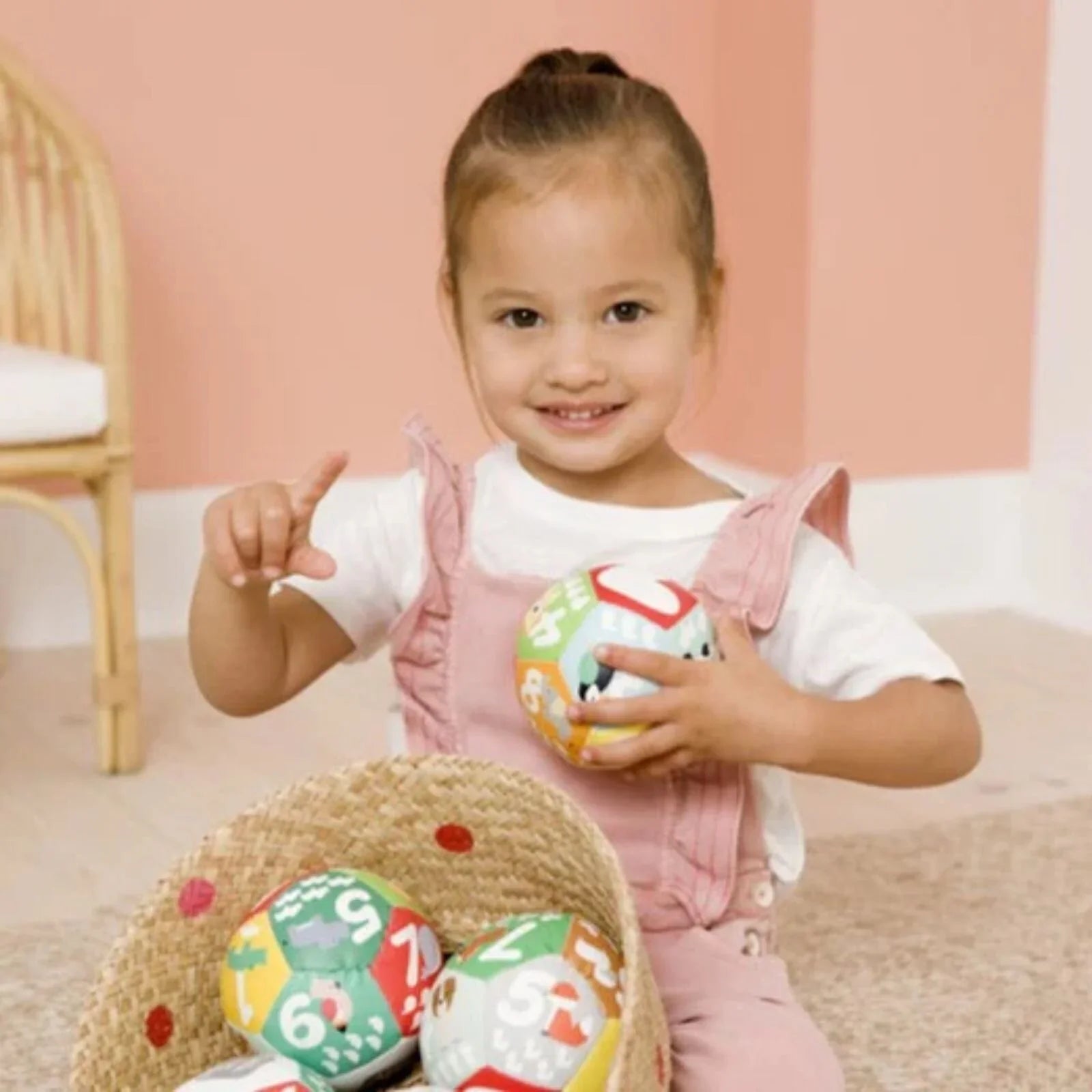 Little Big Friends Discovery Ball - Farm - mezetto ebebek ebebek