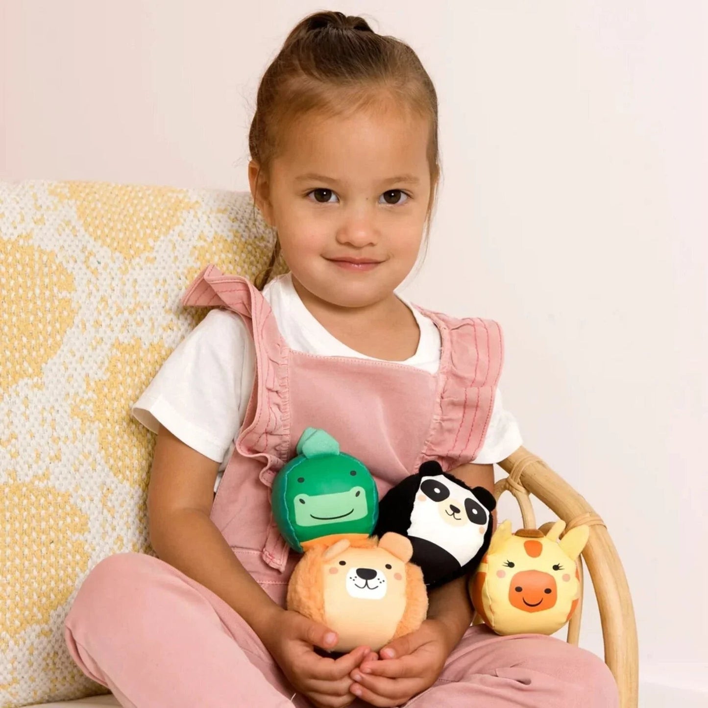 Little Big Friends Dooballs Jungle 4 pcs - mezetto ebebek ebebek