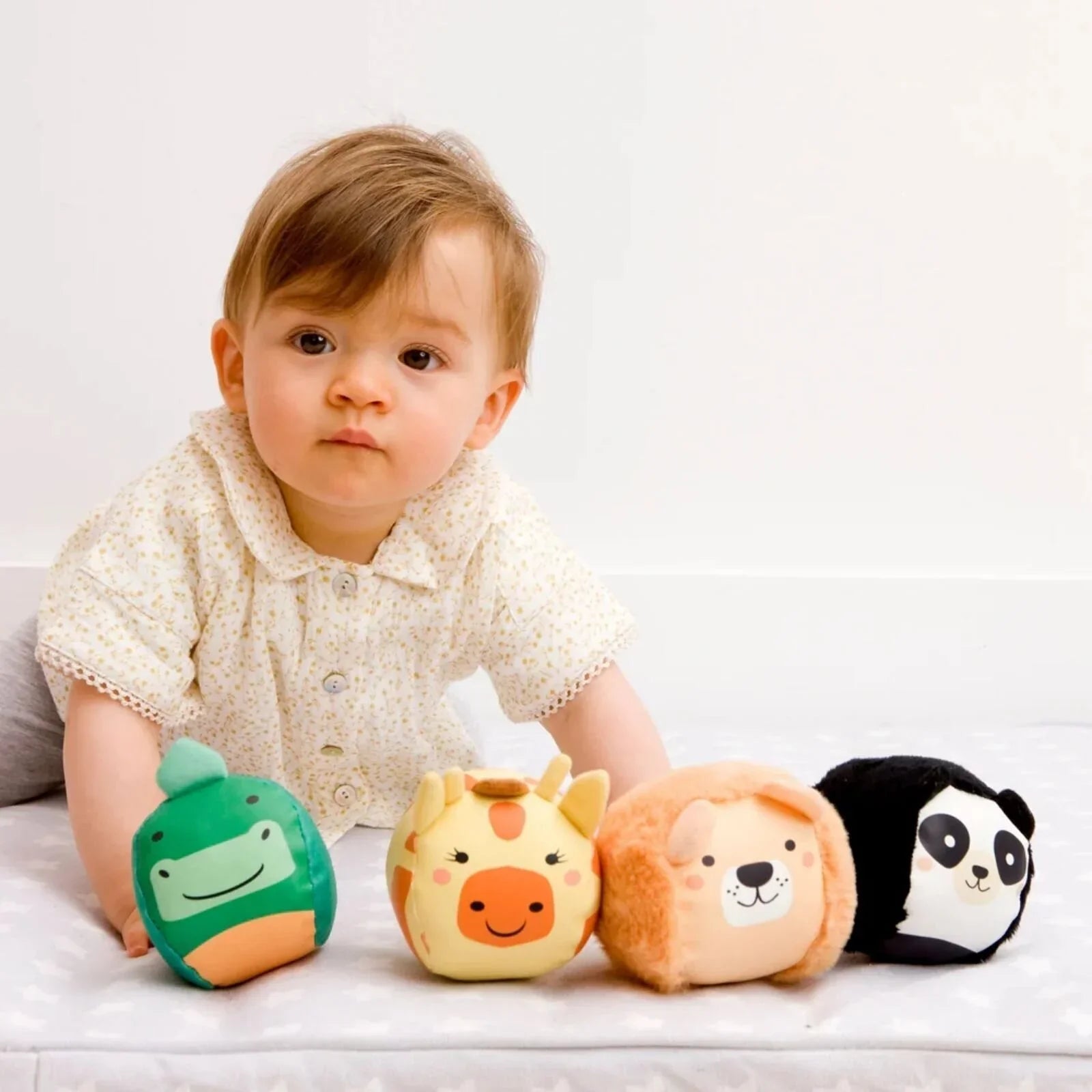 Little Big Friends Dooballs Jungle 4 pcs - mezetto ebebek ebebek