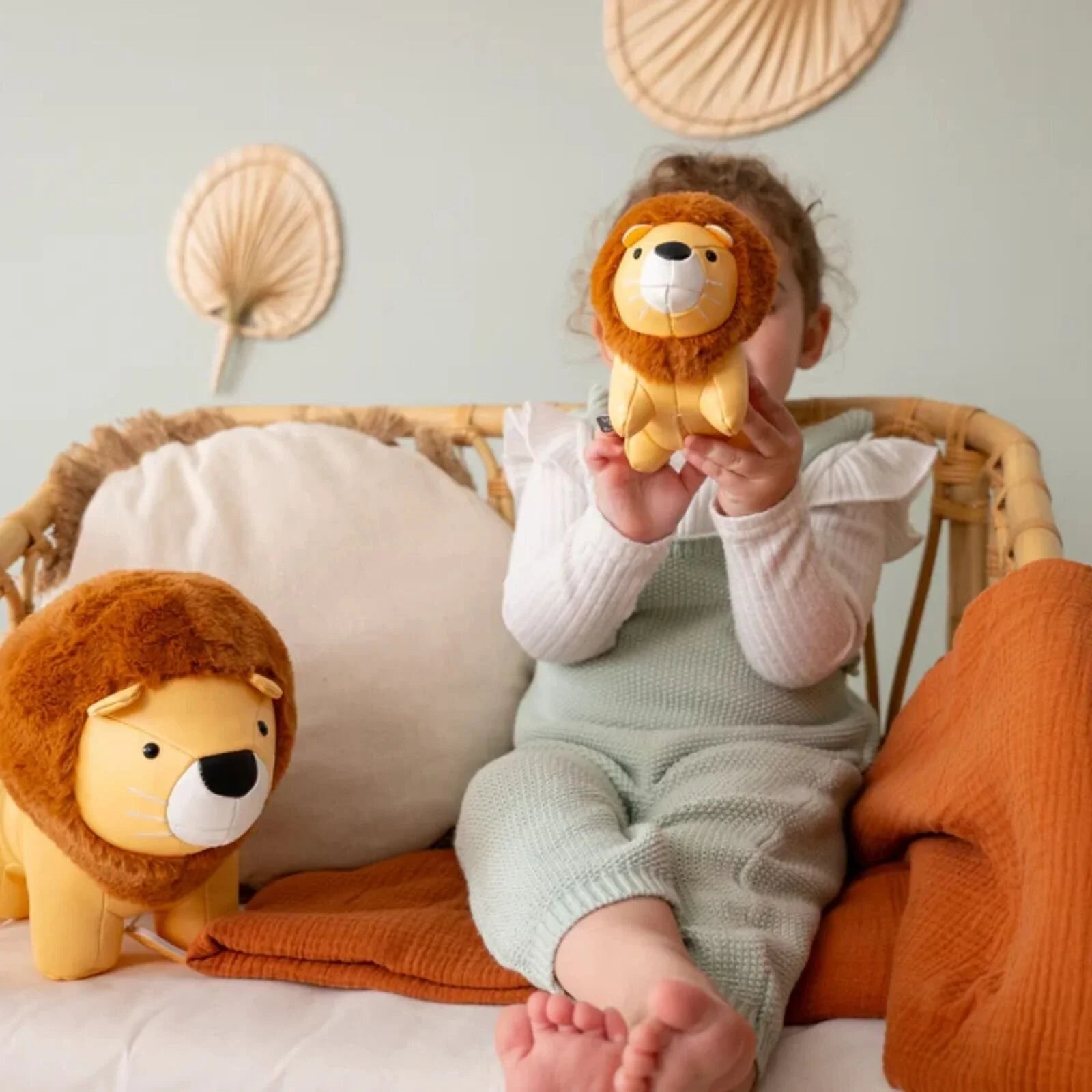 Little Big Friends Jackson the Lion - mezetto ebebek ebebek