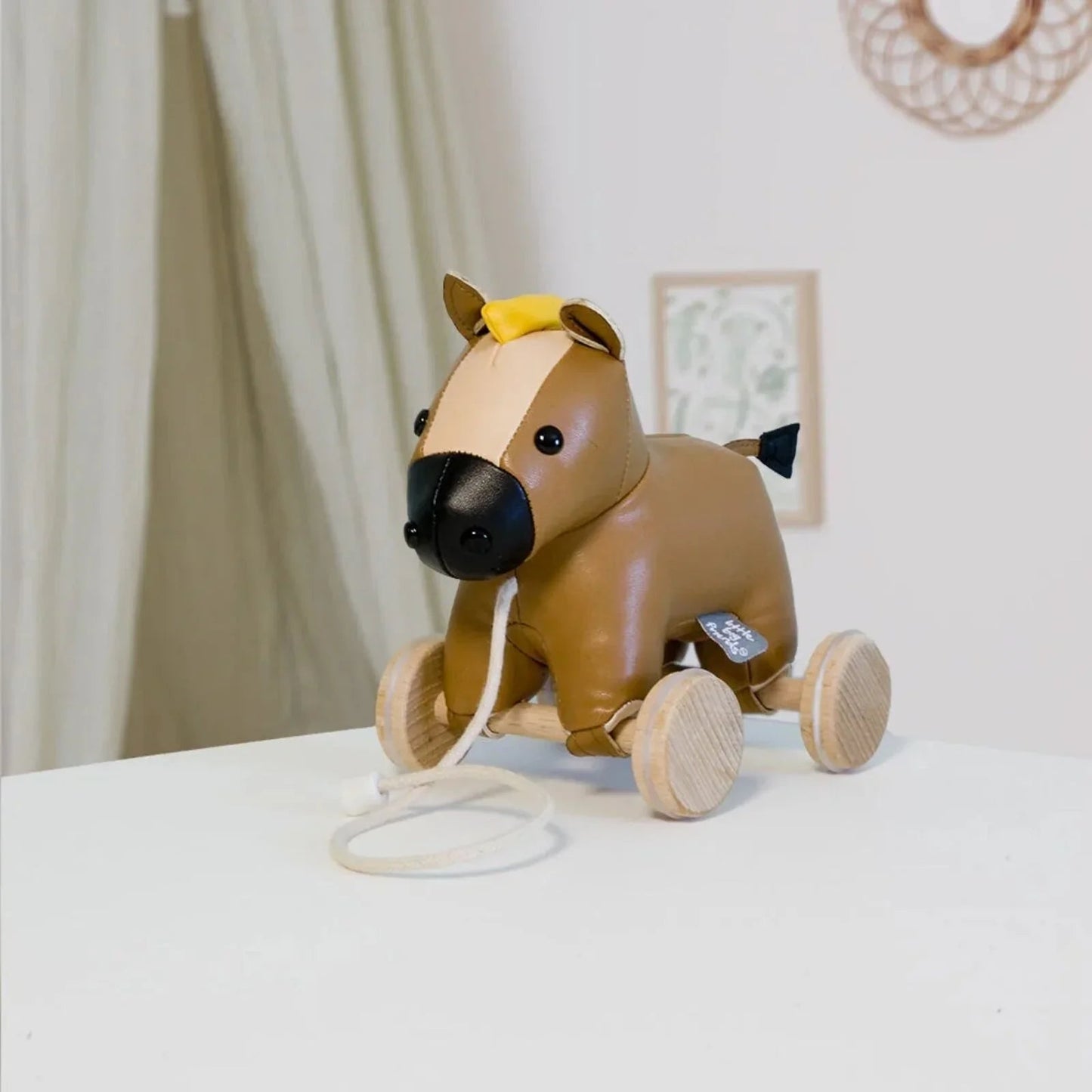 Little Big Friends Pull Along - Charles the Horse - mezetto ebebek ebebek