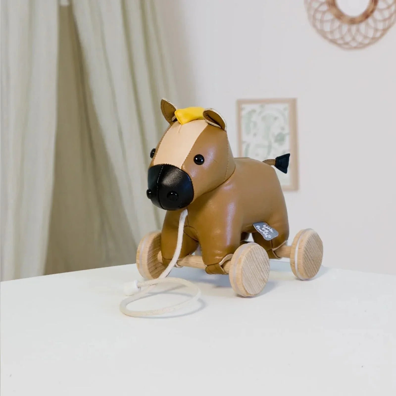 Little Big Friends Pull Along - Charles the Horse - mezetto ebebek ebebek