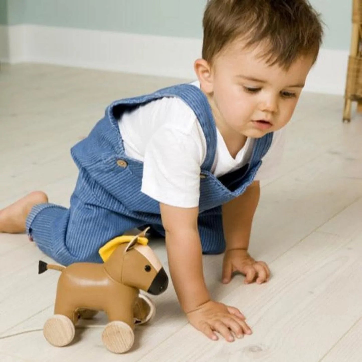 Little Big Friends Pull Along - Charles the Horse - mezetto ebebek ebebek