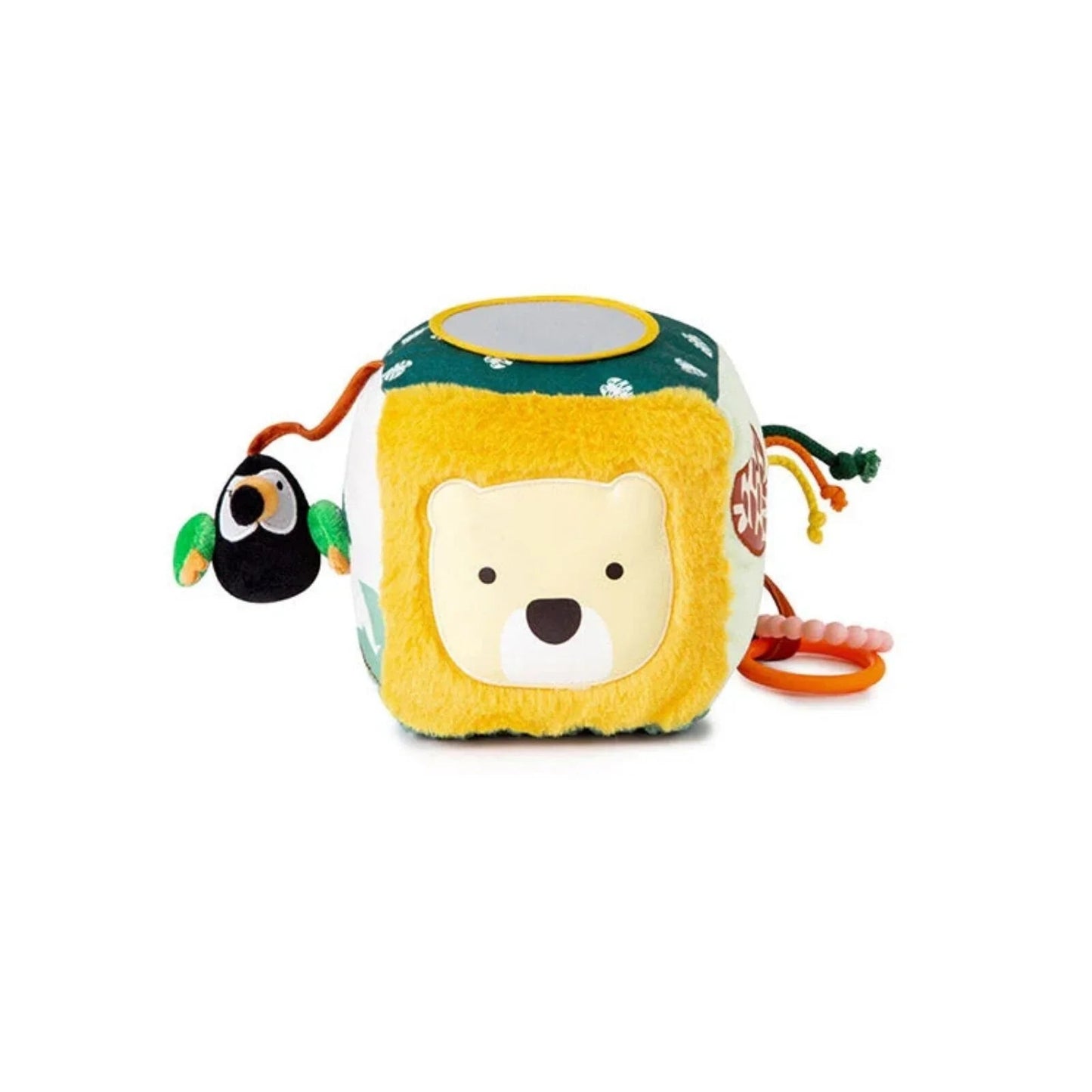 Little Big Friends Soft Activity Cube - Jungle - mezetto ebebek ebebek
