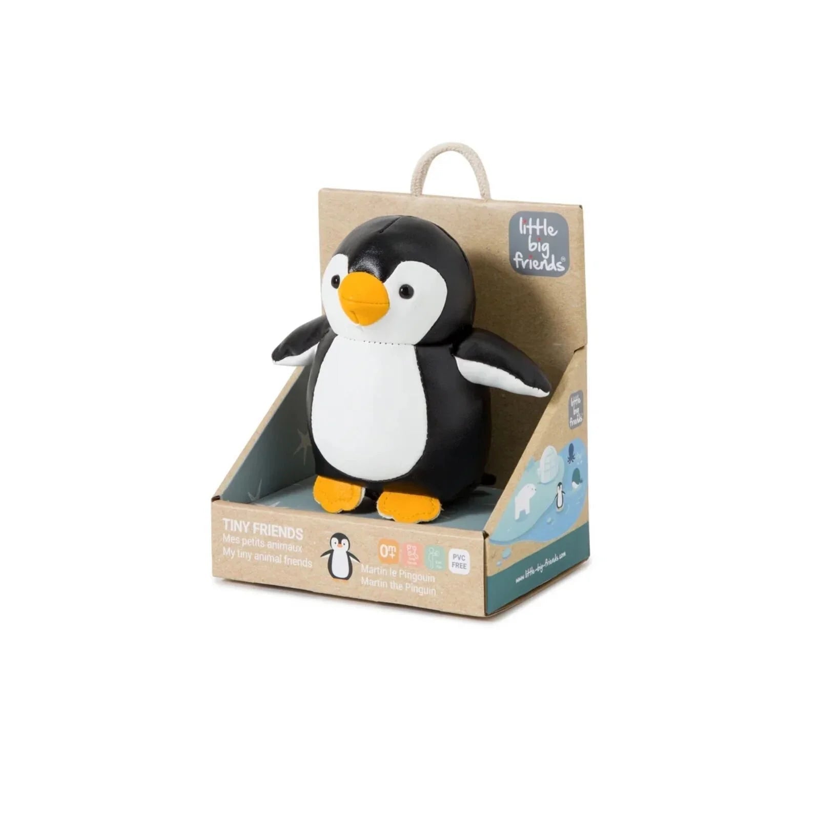 Little Big Friends Tiny Friends - Penguin - mezetto ebebek ebebek