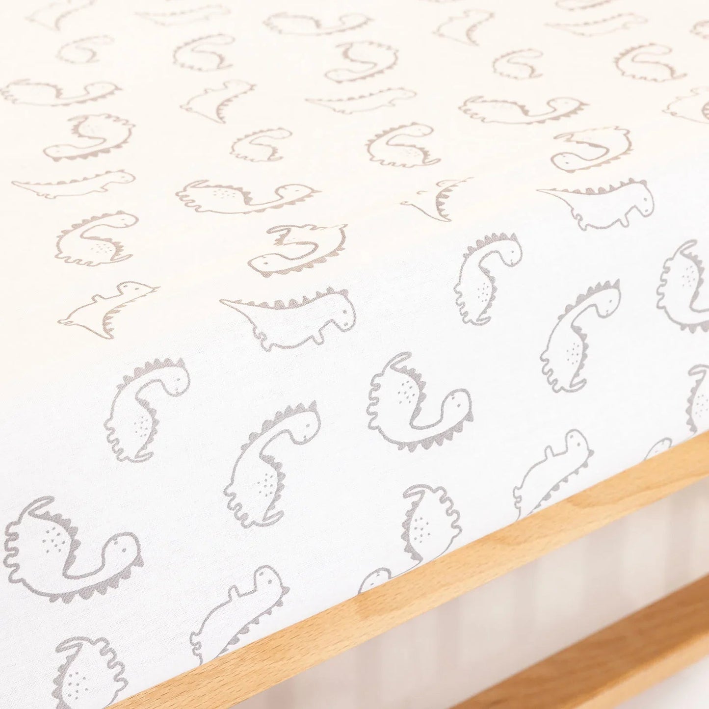 Little Dreams Boy Baby Crib Sheet - Grey - mezetto ebebek ebebek