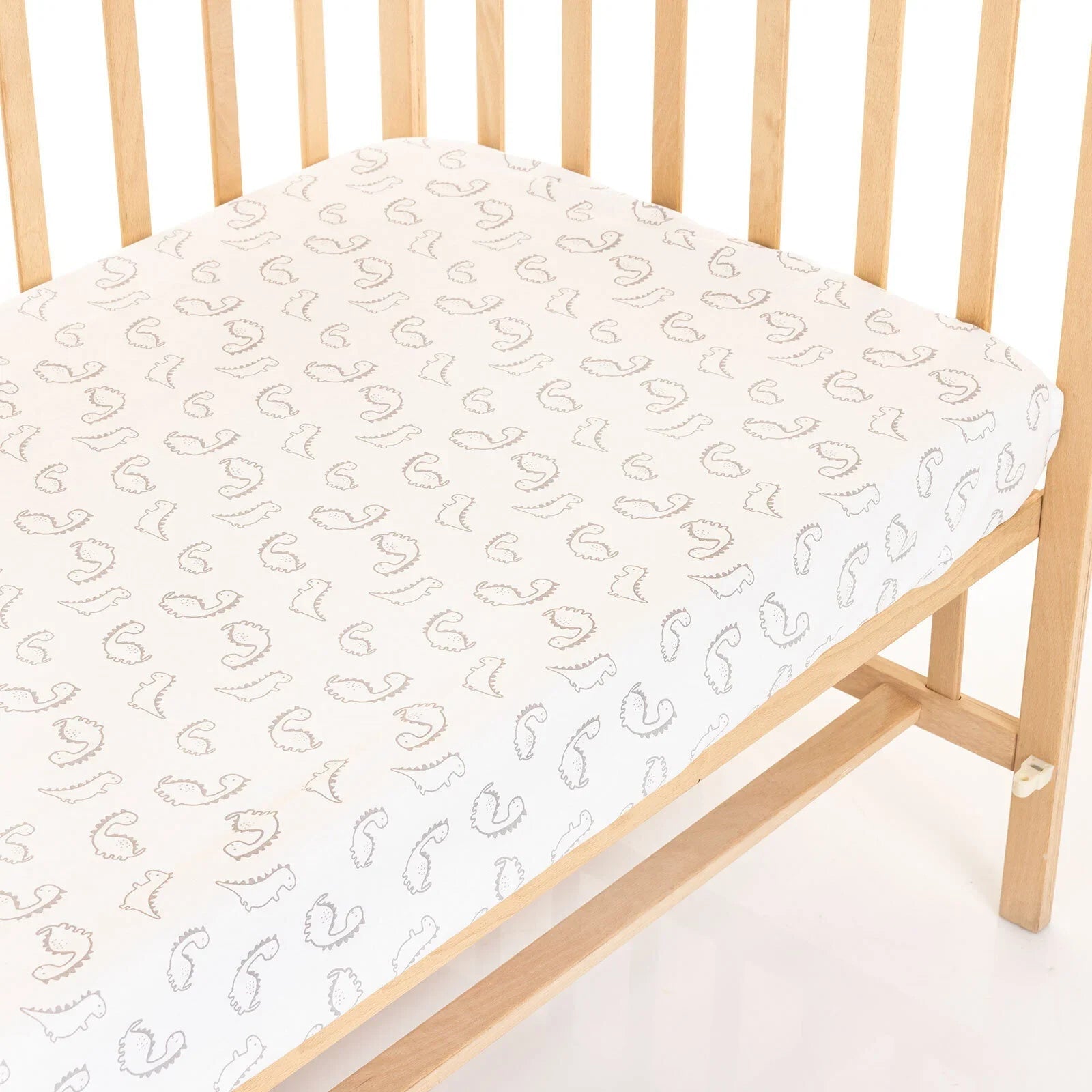 Little Dreams Boy Baby Crib Sheet - Grey - mezetto ebebek ebebek