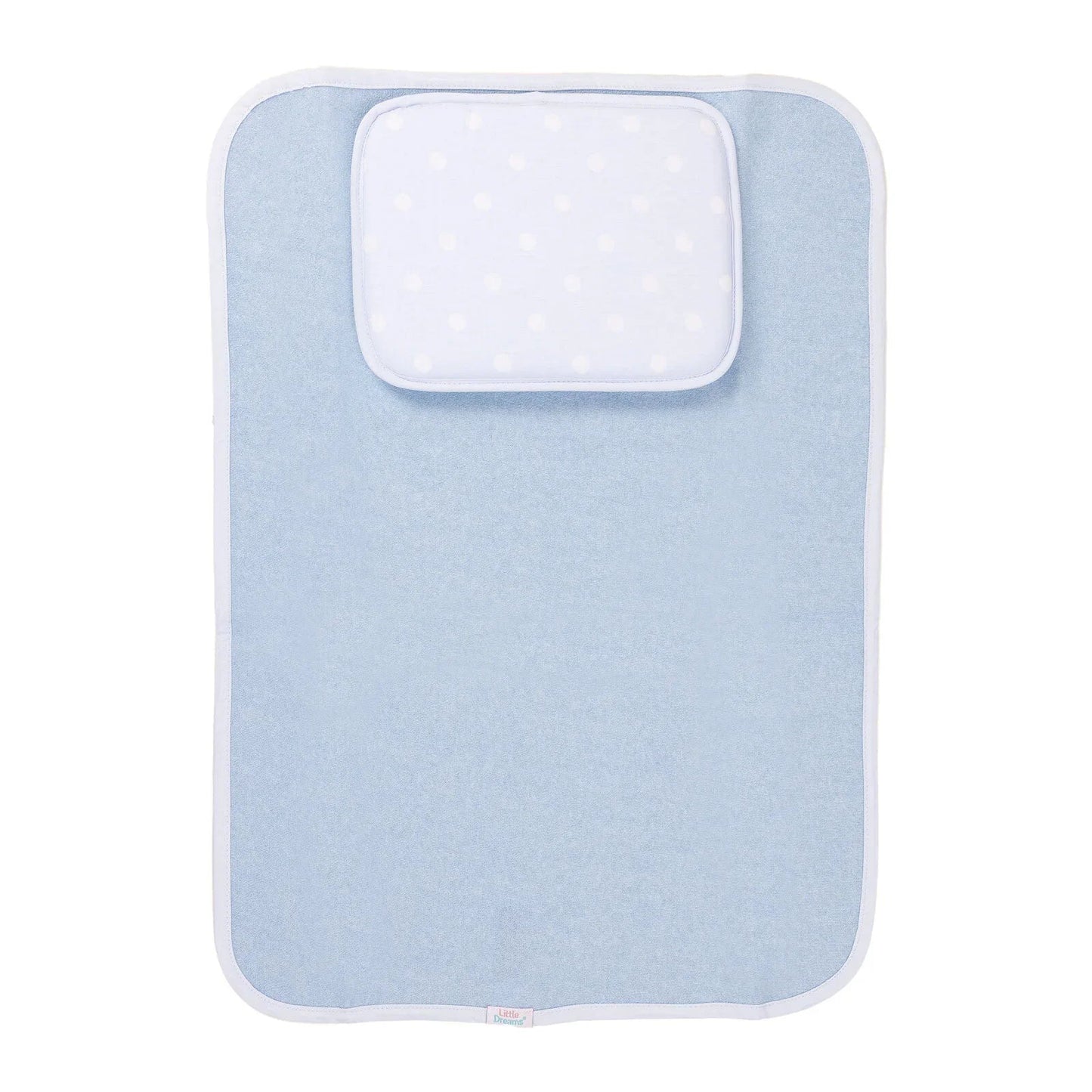Little Dreams Boy Baby Diaper Changing Pad - Blue - mezetto ebebek ebebek
