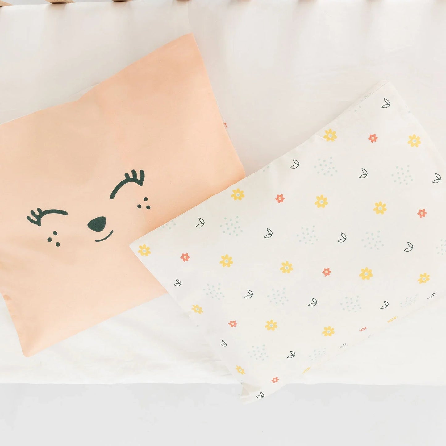 Little Dreams Girl Pillowcase - Printed - mezetto ebebek ebebek