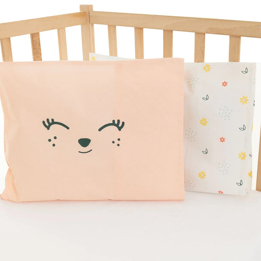 Little Dreams Girl Pillowcase - Printed - mezetto ebebek ebebek