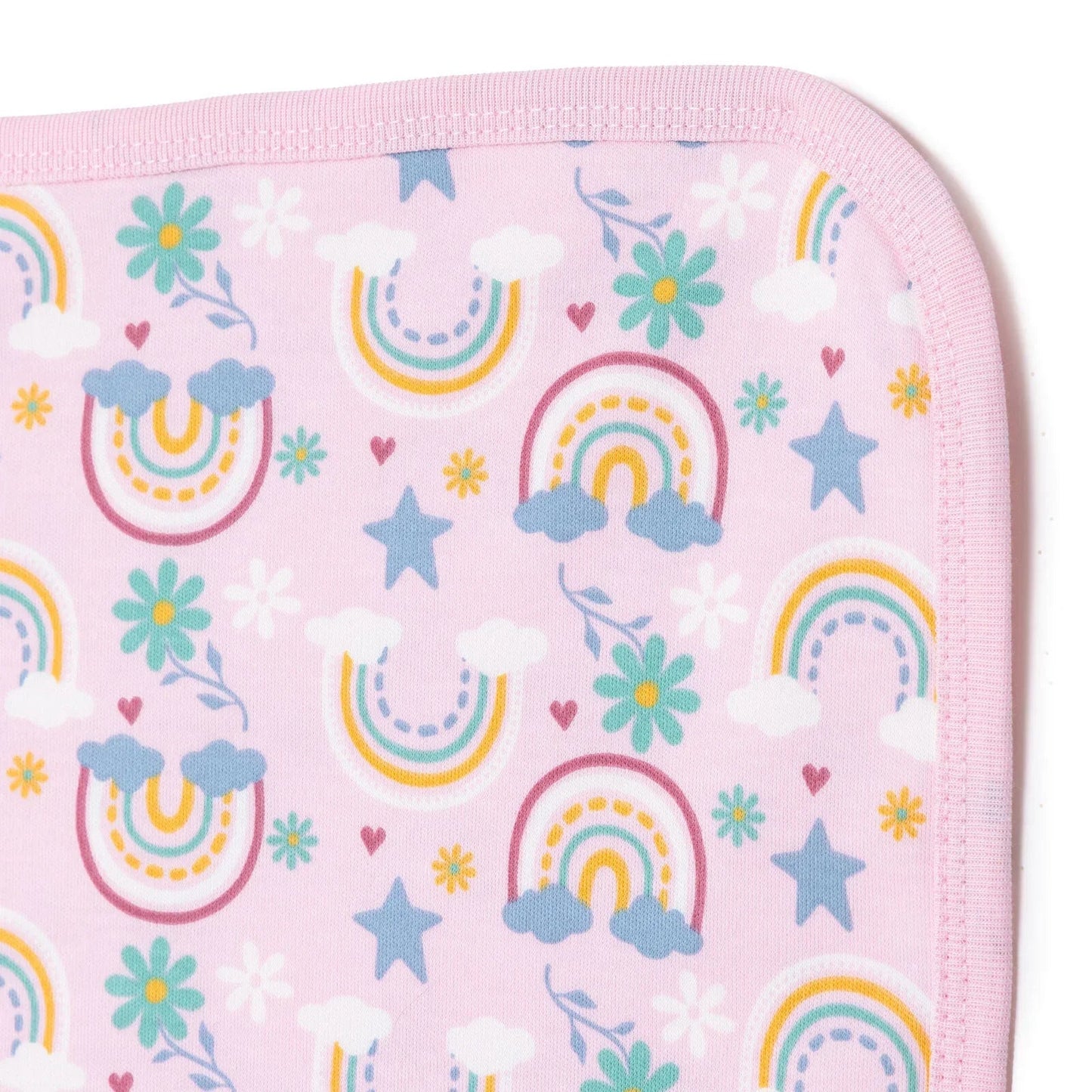 Little Dreams Muslin Blanket - Pink - mezetto