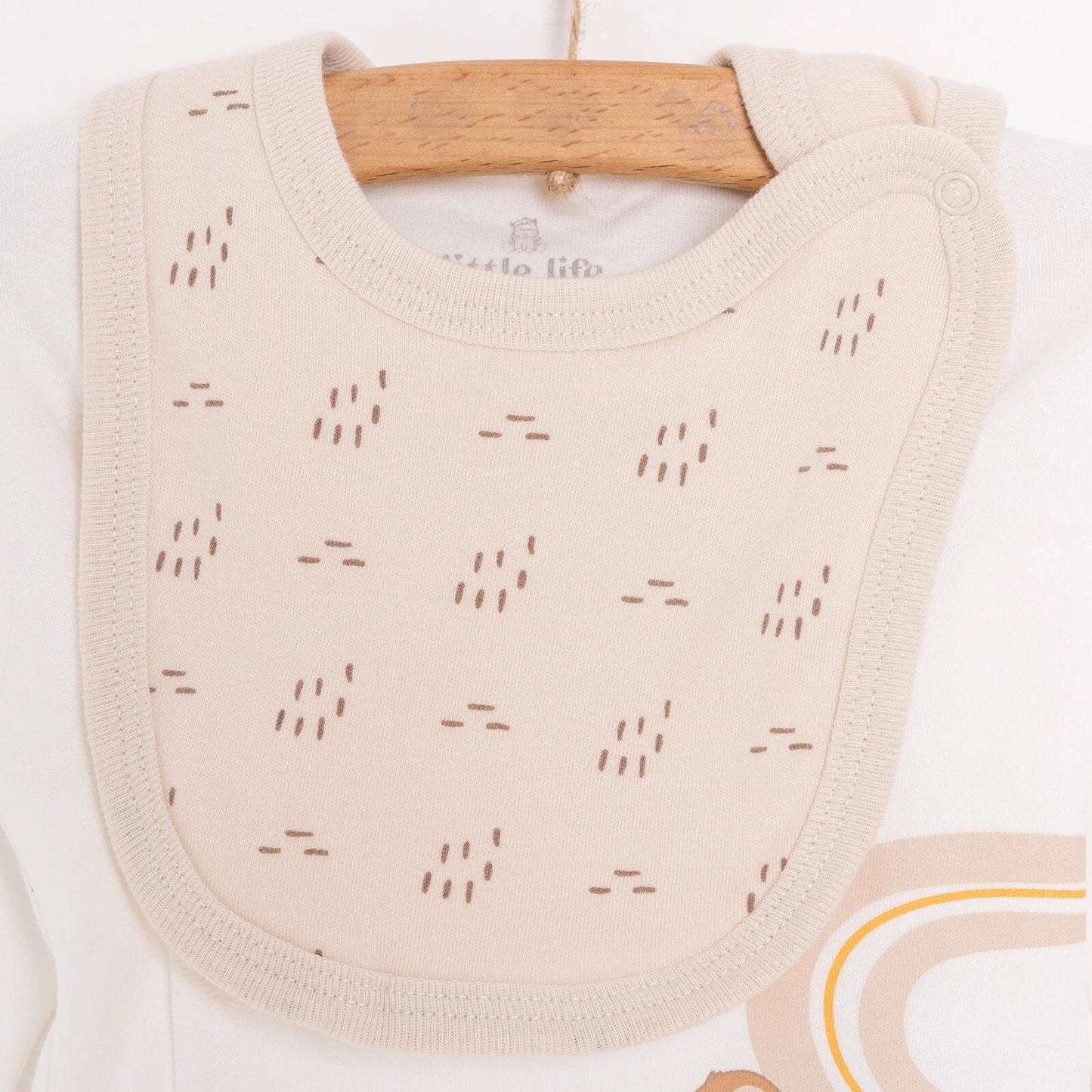 Little Life Baby Boy Newborn 5 Pcs Starter Set - Light Brown - mezetto ebebek ebebek