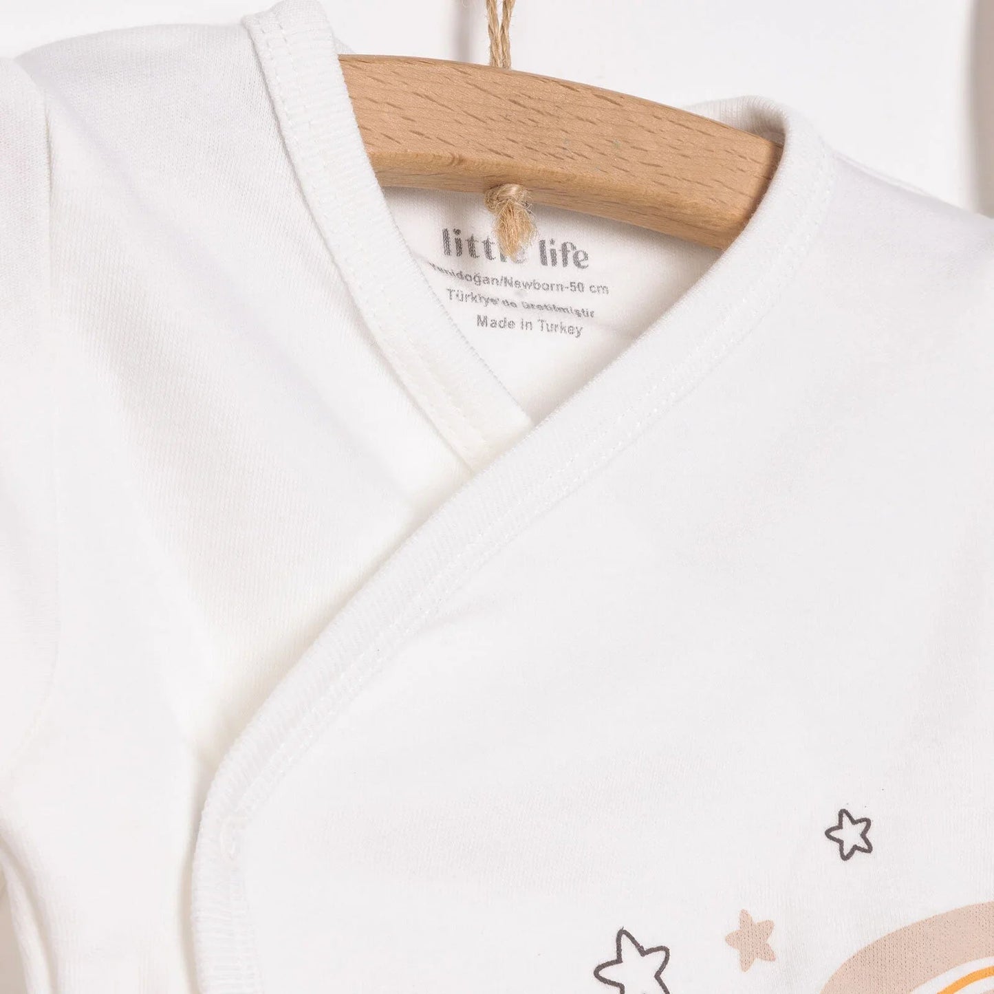 Little Life Boy 5 Piece Newborn Set - Light Brown - mezetto ebebek ebebek