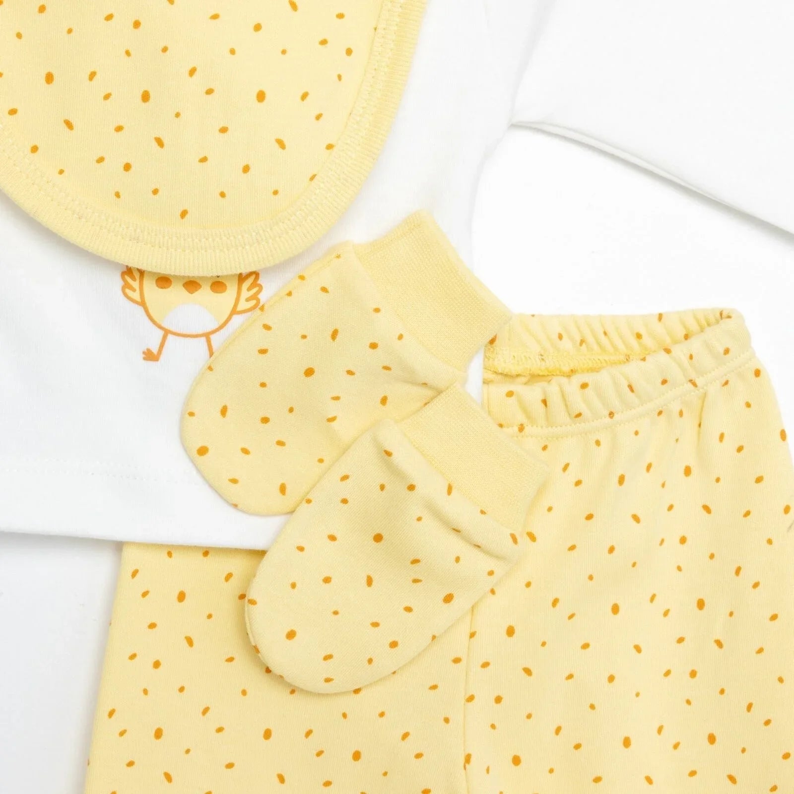 Little Life Girl 5 Piece Newborn Set - Yellow - mezetto ebebek ebebek